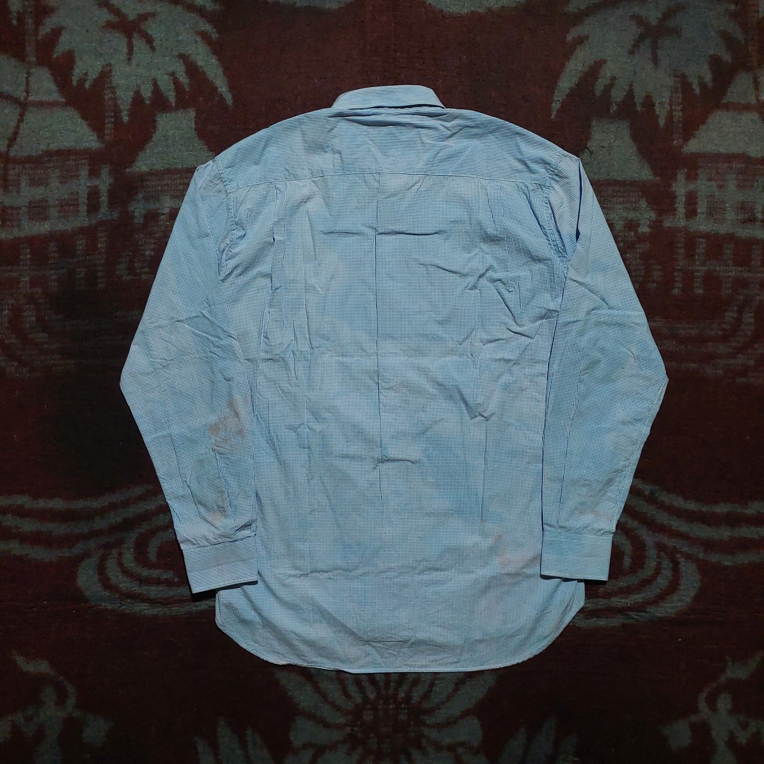 Comme des Garcons SHIRT 00's CDG SHIRT Patchwork Gingham Check Button Up Shirt Size US L / EU 52-54 / 3 - 2 Thumbnail