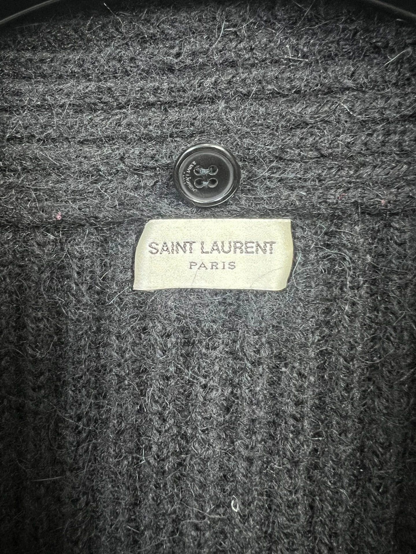Saint Laurent Paris SLP 16fw black shawl collar cardigan M Size US M / EU 48-50 / 2 - 5 Thumbnail