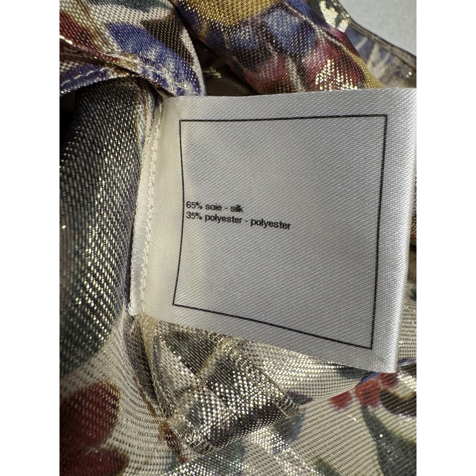 Chanel NWT CHANEL Silk Blouse 2015 Collection Karl Lagerfeld Size S / US 4 / IT 40 - 18 Thumbnail