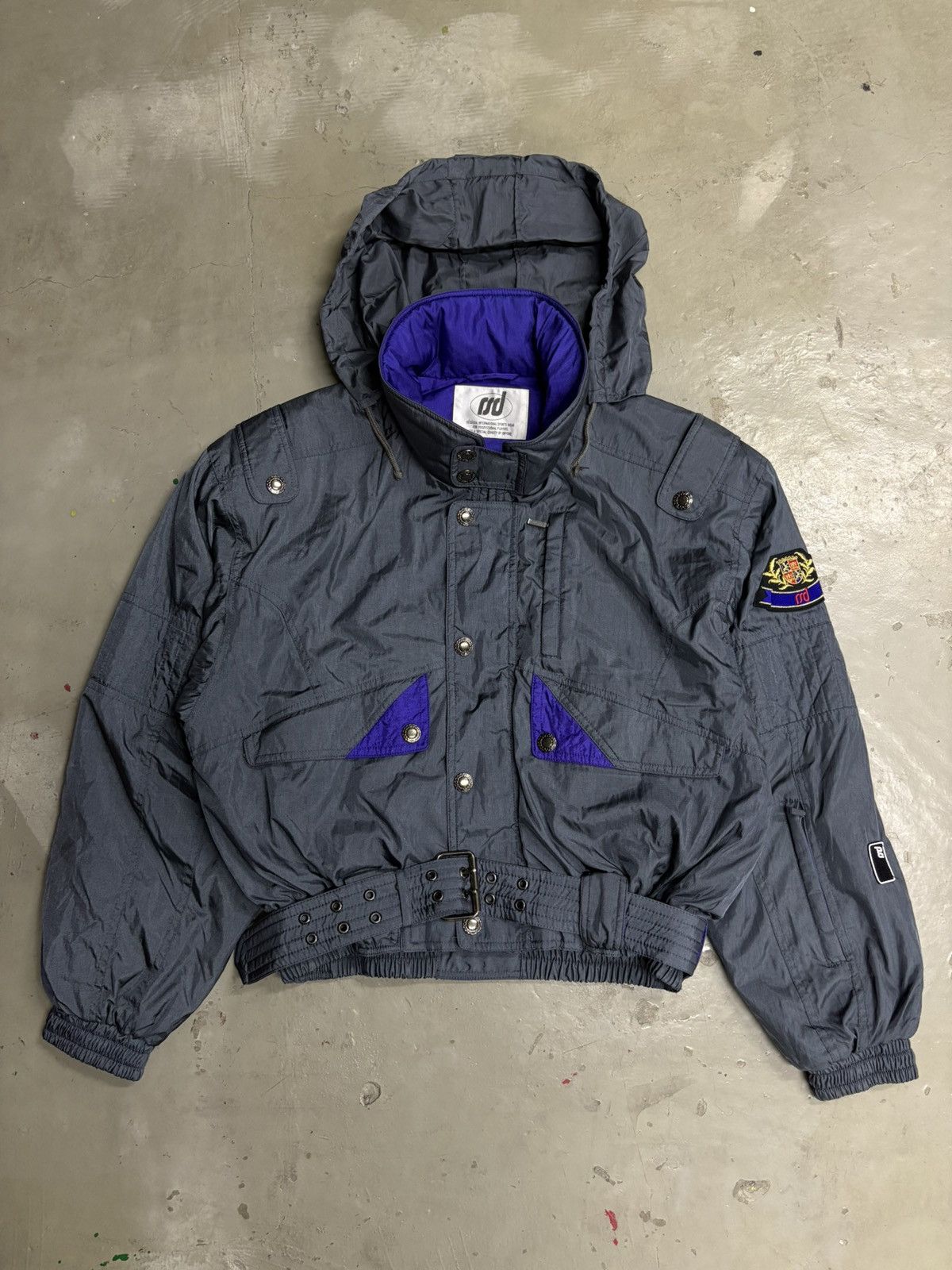 If Six Was Nine Courmayer Parachute Utility Bomber Issey Miyake Design Style Size US M / EU 48-50 / 2 - 2 Thumbnail