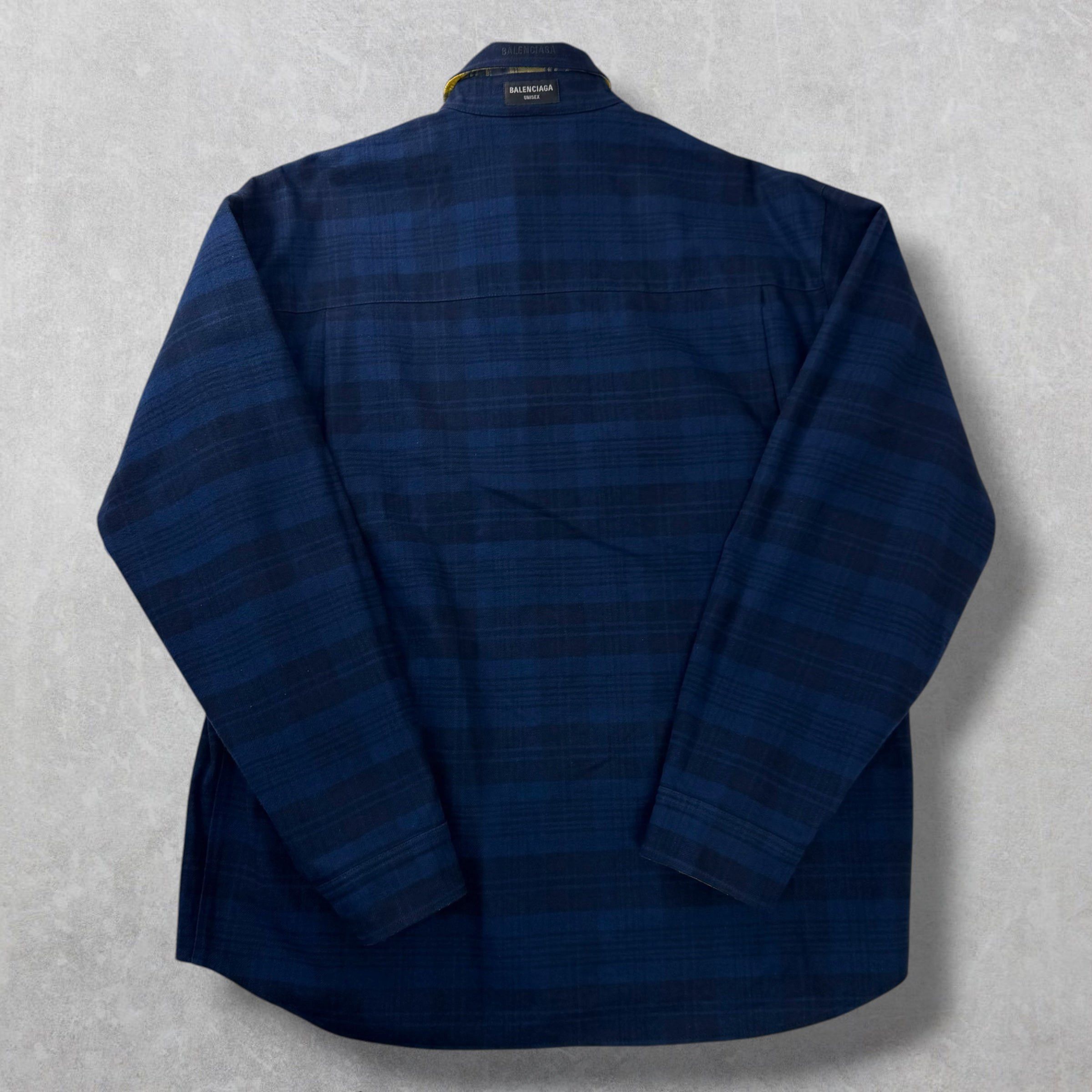 Balenciaga Balenciaga Reversible Checked Cotton-Flannel S (XXL) Size US XXL / EU 58 / 5 - 4 Thumbnail