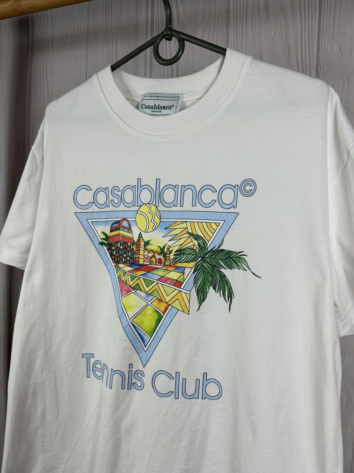 Casablanca Casablanca Afro Cubism Tennis Club T-Shirt Size L Size US L / EU 52-54 / 3 - 3 Thumbnail