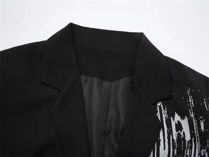 Japanese Brand × Vintage Paint Effect Button Suit Jacket Size L / US 10 / IT 46 - 3 Thumbnail