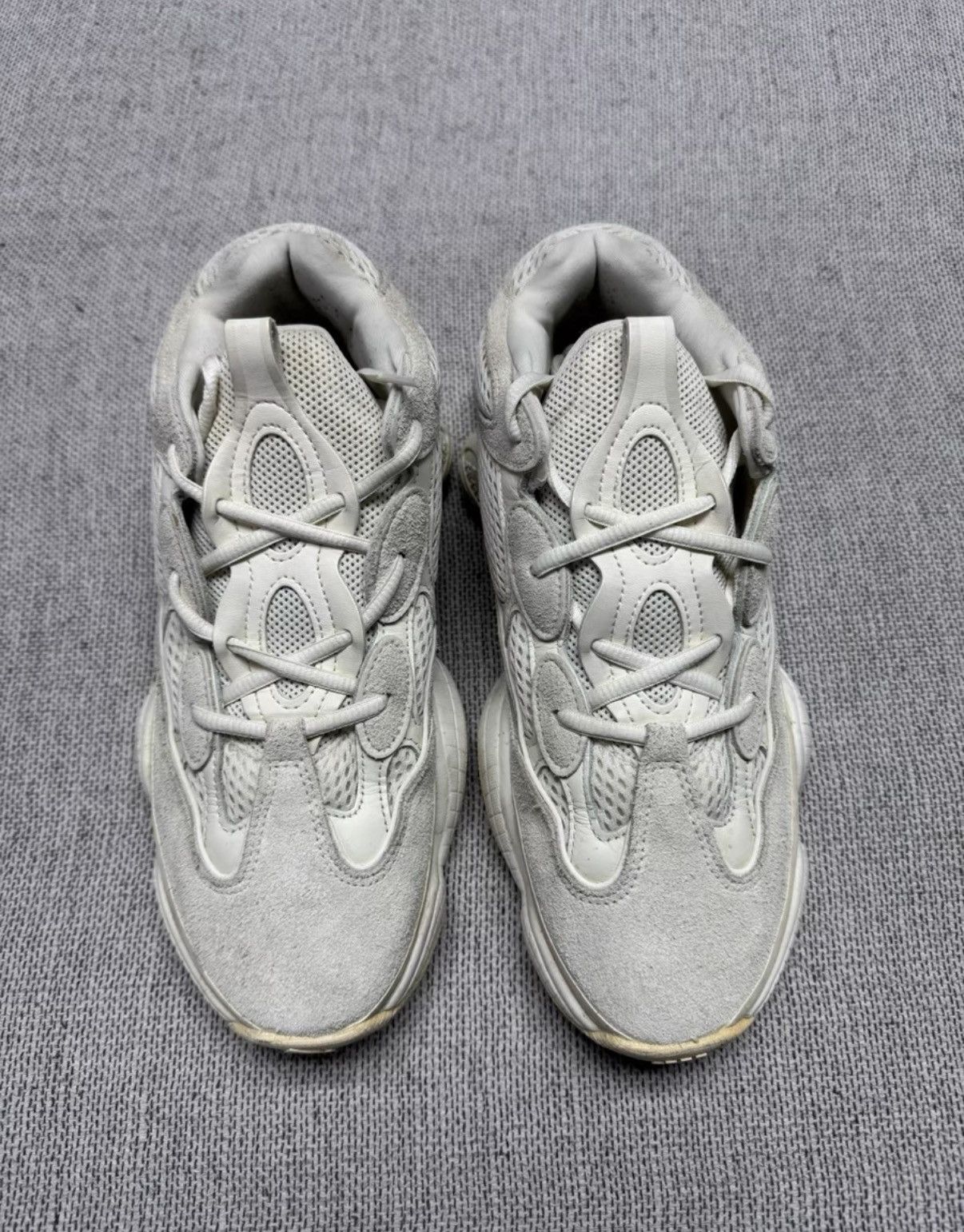 Adidas Adidas Yeezy 500 Bone White K37 Size US 9.5 / EU 42-43 - 1 Thumbnail