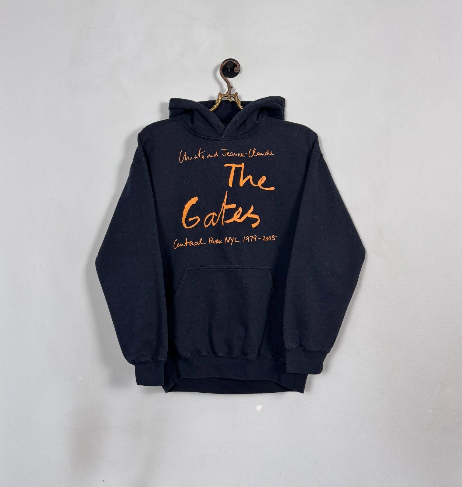 Vintage VTG Christo And Jean Claude The Gates Central Park Hoodie Size US M / EU 48-50 / 2 - 1 Thumbnail