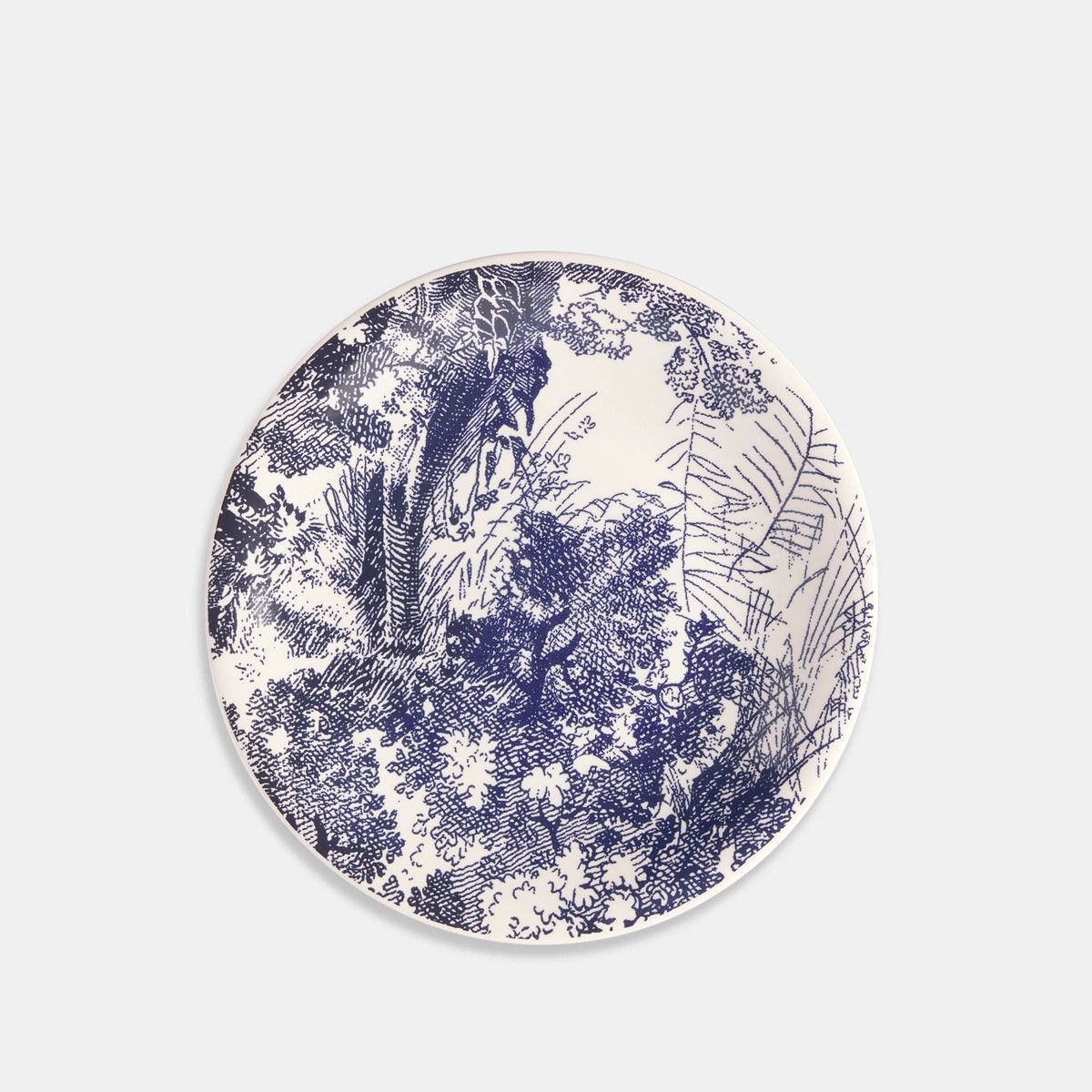 Dior o1bcso1str0226 Size:OS/Set Of Six Dessert Plates in Blue Size ONE SIZE - 7 Thumbnail