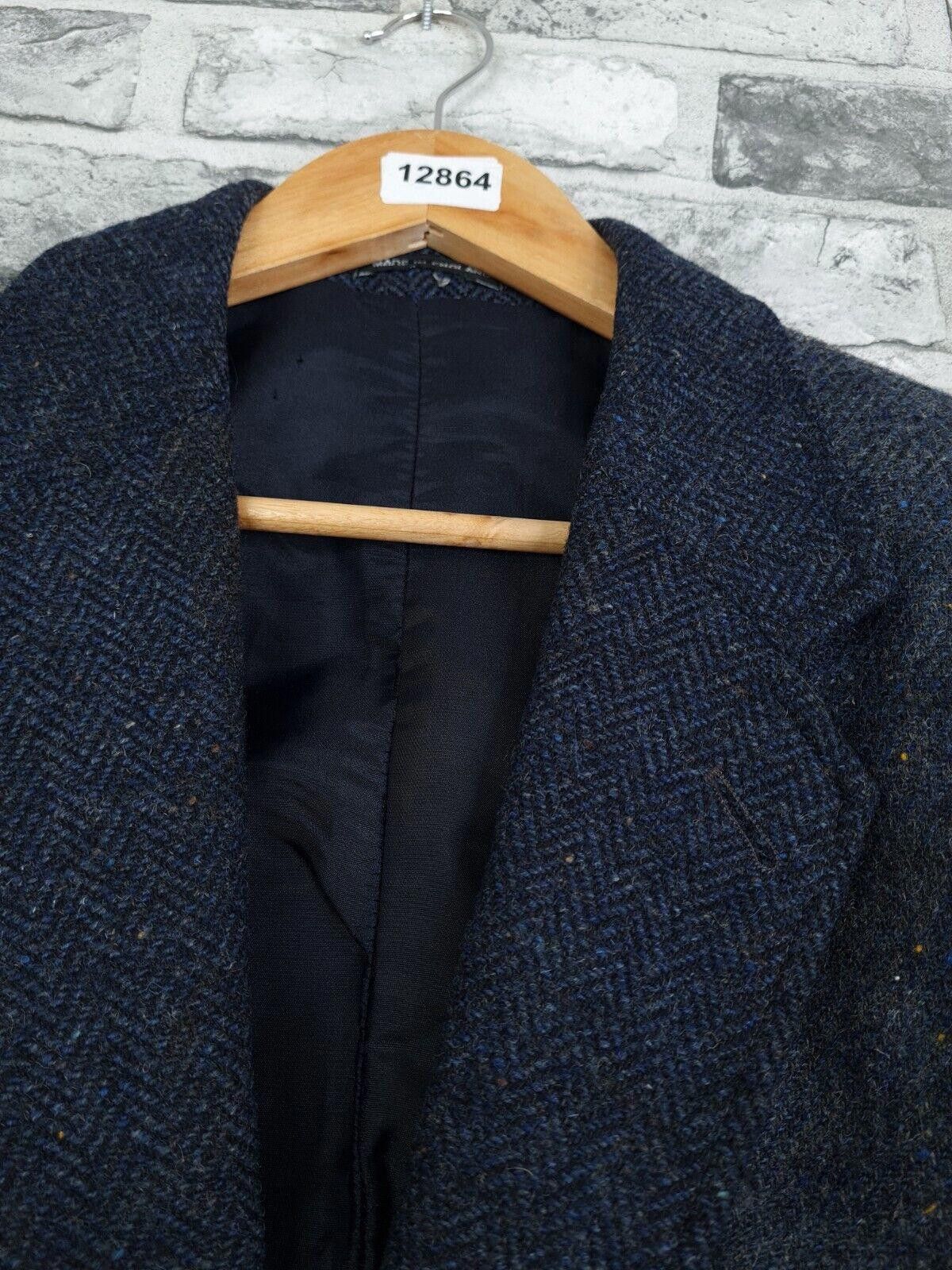 Designer Vintage Blazer 40 R Christopher Dawes Tweed Jacket Wool Size 40R - 4 Thumbnail