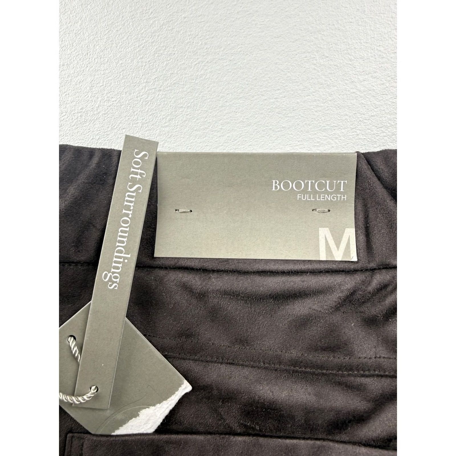 Soft Surroundings Soft Surroundings Pants Womens Medium Bootcut Pull On Microfiber Casual Gray Size 32" / US 10 / IT 46 - 4 Thumbnail