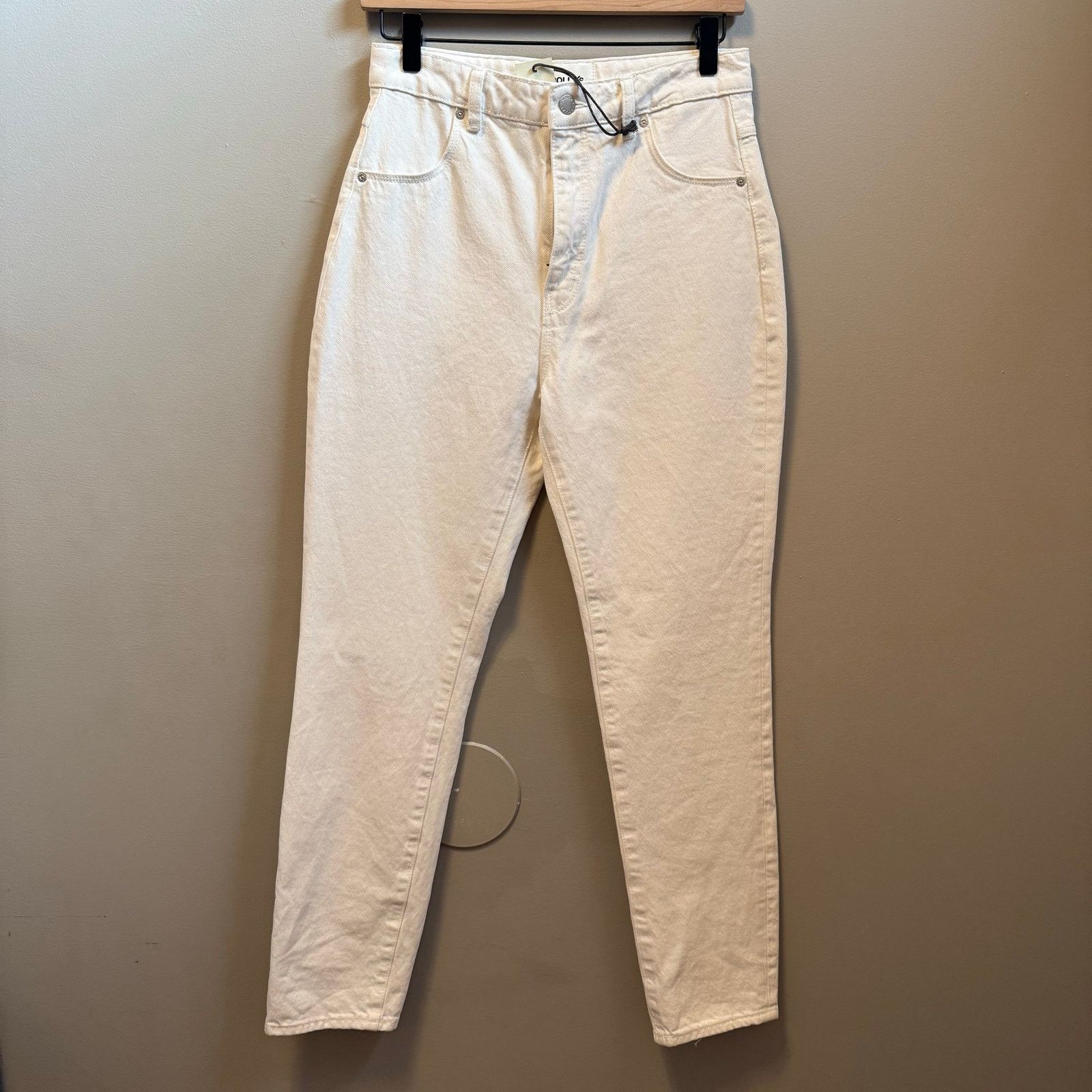Rolla's Rolla’s Size 27 Dusters High Rise Straight Jean in White New Size 27" / US 4 / IT 40 - 1 Thumbnail