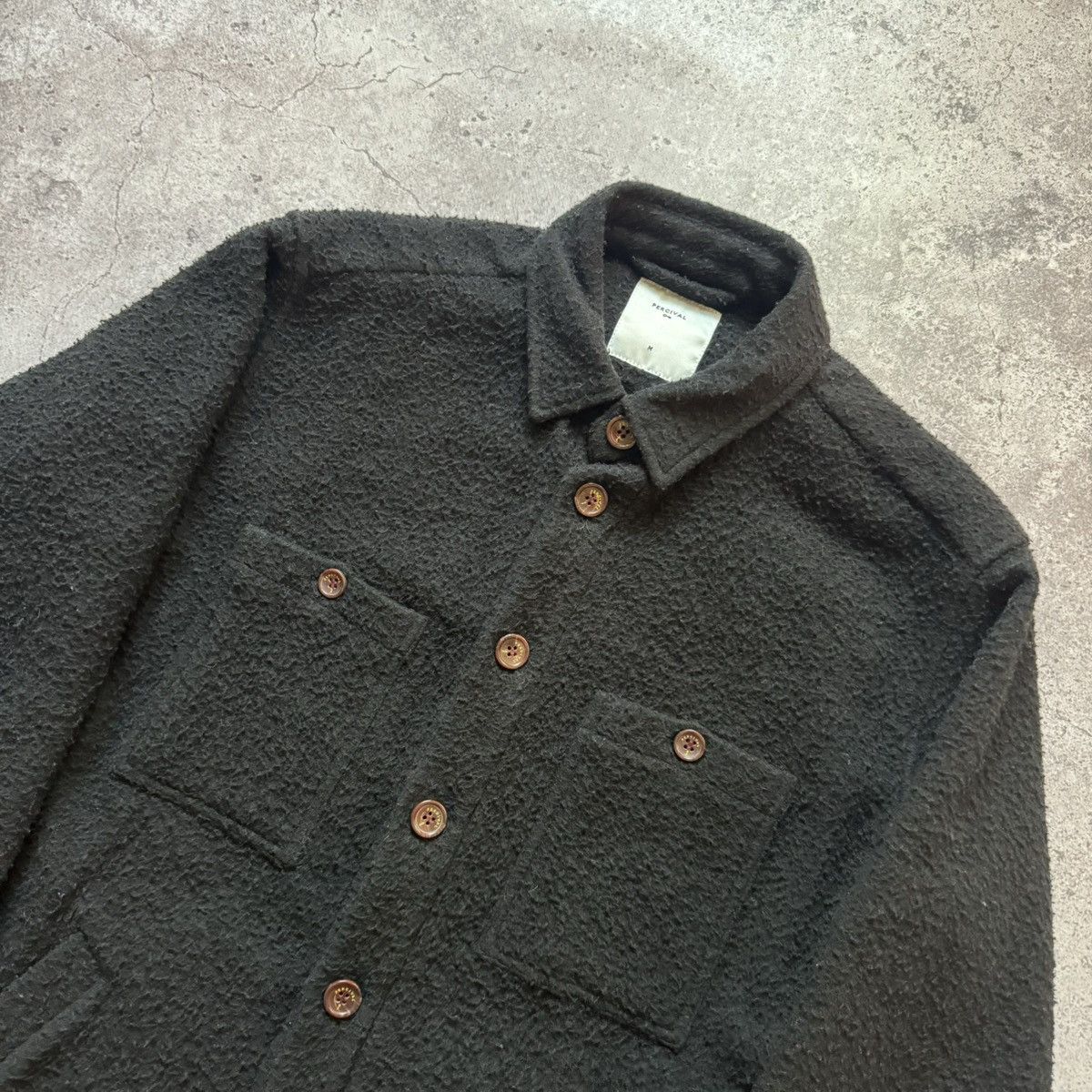 Percival Percival Black Overshirt Size US M / EU 48-50 / 2 - 3 Thumbnail
