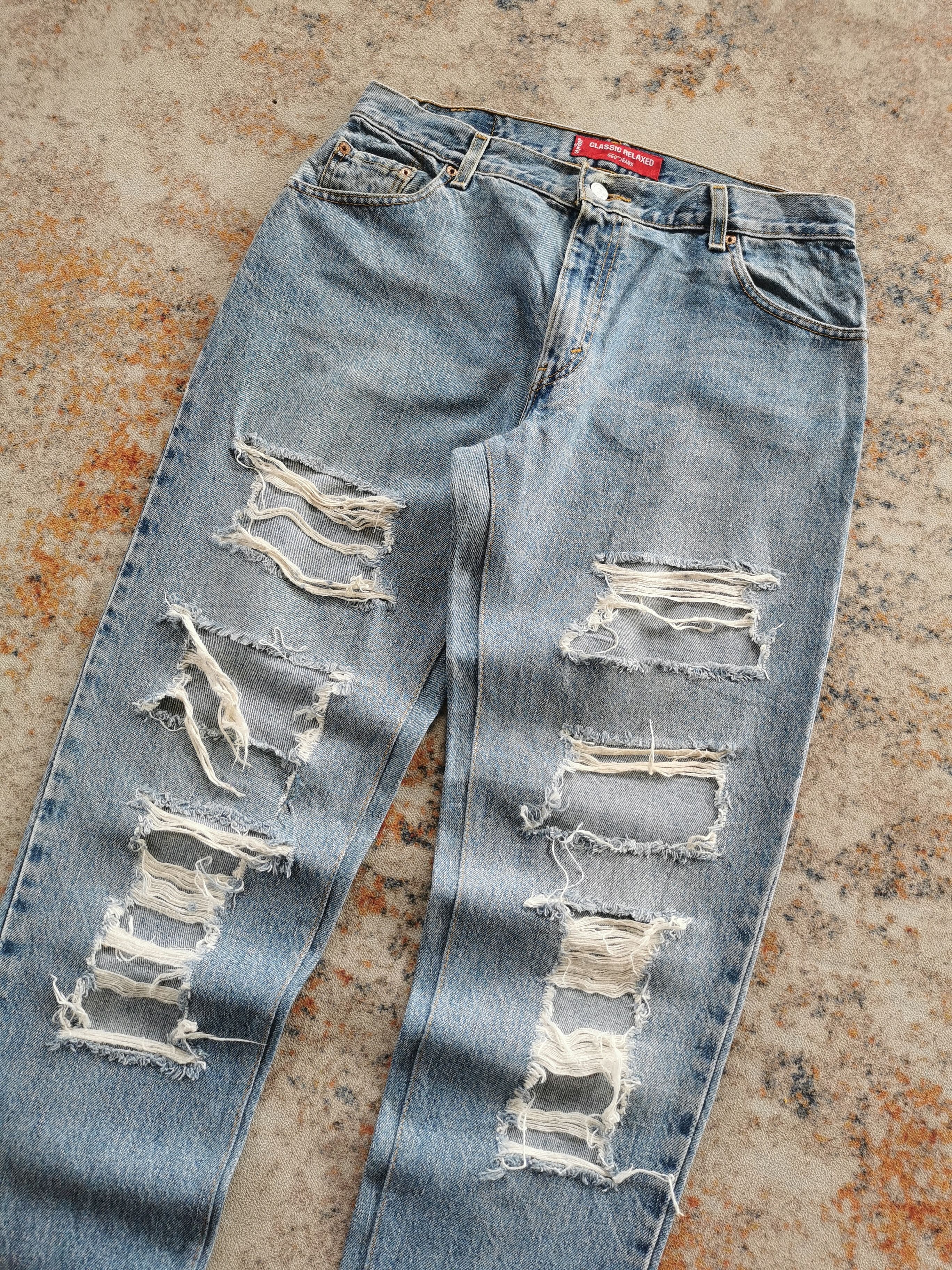Levi's Thrashed Vintage LEVIS classic relaxed 550 jeans Size M/32 Size 32" / US 10 / IT 46 - 5 Thumbnail