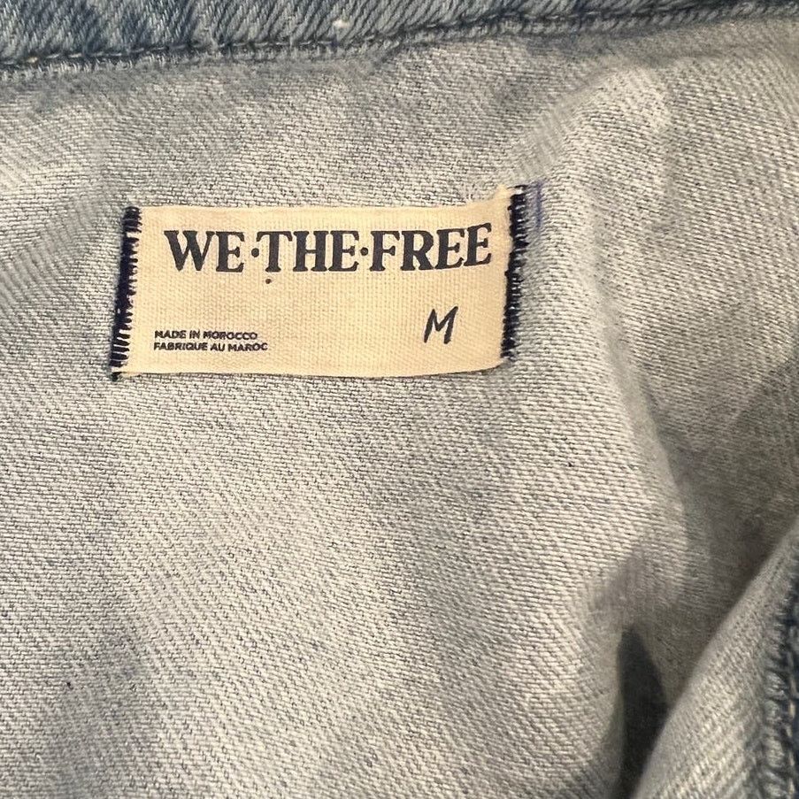 Free People FREE PEOPLE We the Free Marci Denim Jumpsuit Size Medium Size 28" / US 6 / IT 42 - 5 Thumbnail