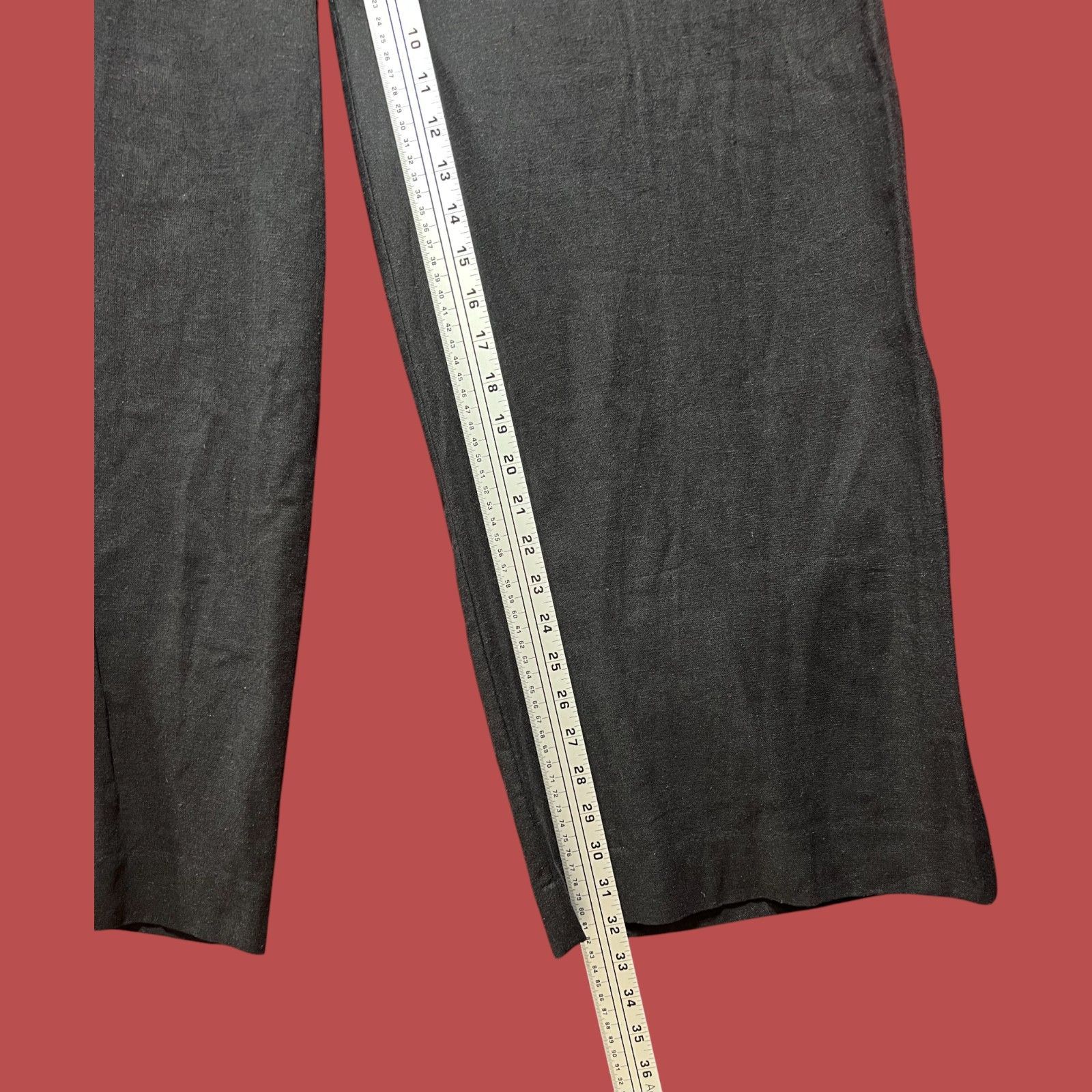 Worthington Worthington - Women's High-Rise Regular Fit Wide - Leg Trous Size 26" / US 2 / IT 38 - 6 Thumbnail