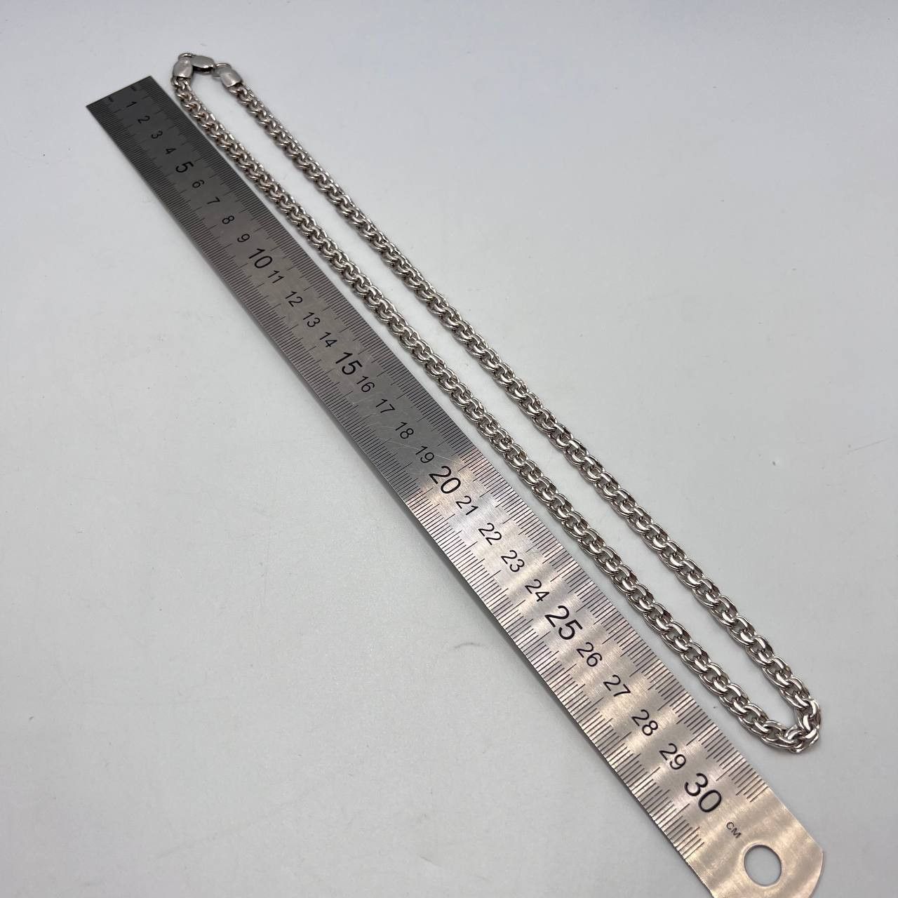 Jewelry Massive Vintage Sterling Silver 925 Chain Necklace 40 gr Size ONE SIZE - 6 Thumbnail