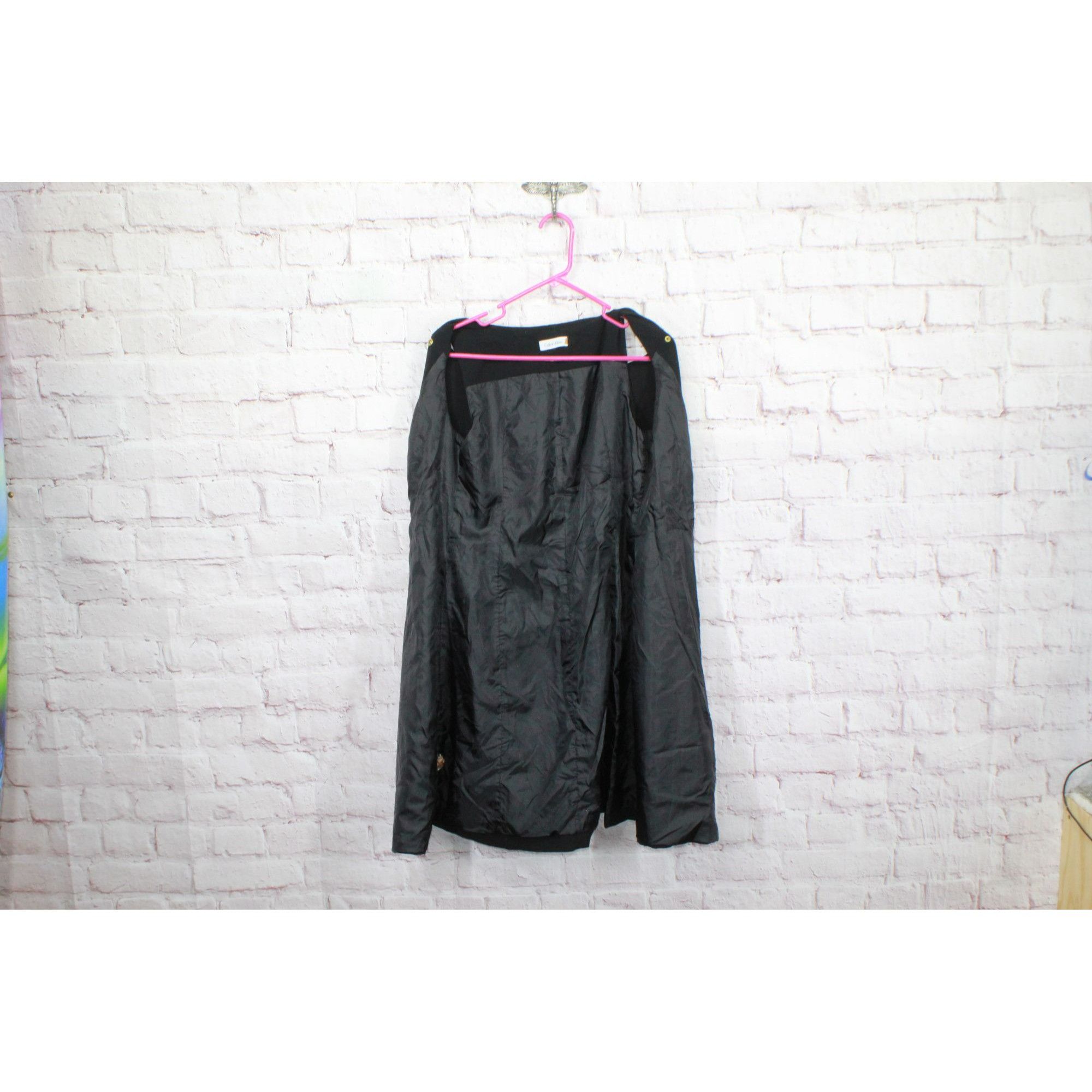 Calvin Klein Calvin Klein Women's Belt Buckle Snap Shoulders Dress Size M / US 6-8 / IT 42-44 - 4 Thumbnail