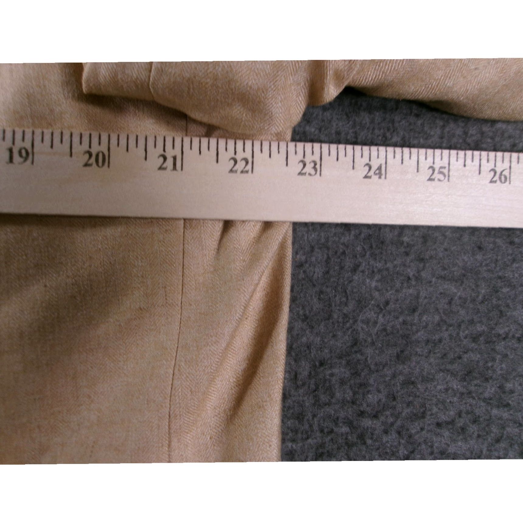 Chaps Chaps Sport Coat 44R Beige Mens Classic Linen Blend Business Casual Preppy Size US S / EU 44-46 / 1 - 4 Thumbnail
