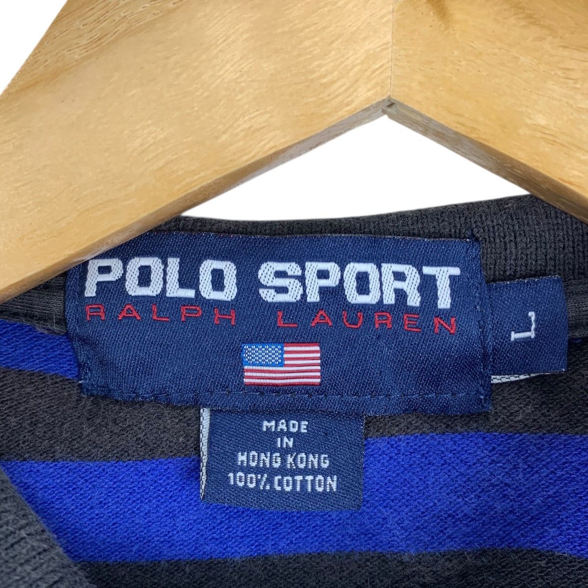 Polo Ralph Lauren × Vintage Vintage Polo Sport RALPH LAUREN Usa Casual Polos T-Shirt Size US L / EU 52-54 / 3 - 7 Thumbnail