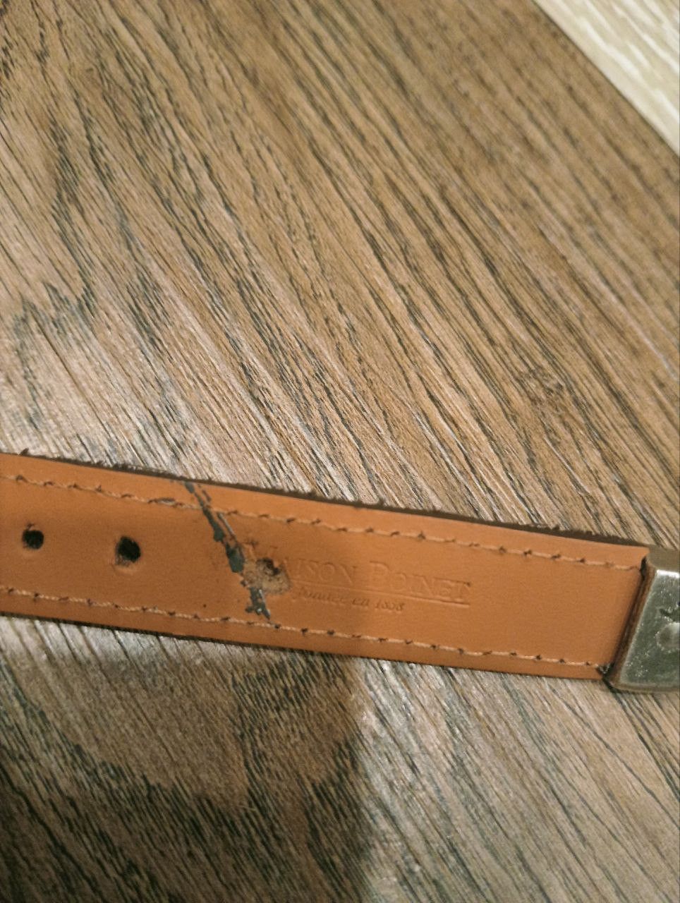 Genuine Leather MAISON BOINET LEATHER DOG COLLAR Size ONE SIZE - 8 Thumbnail