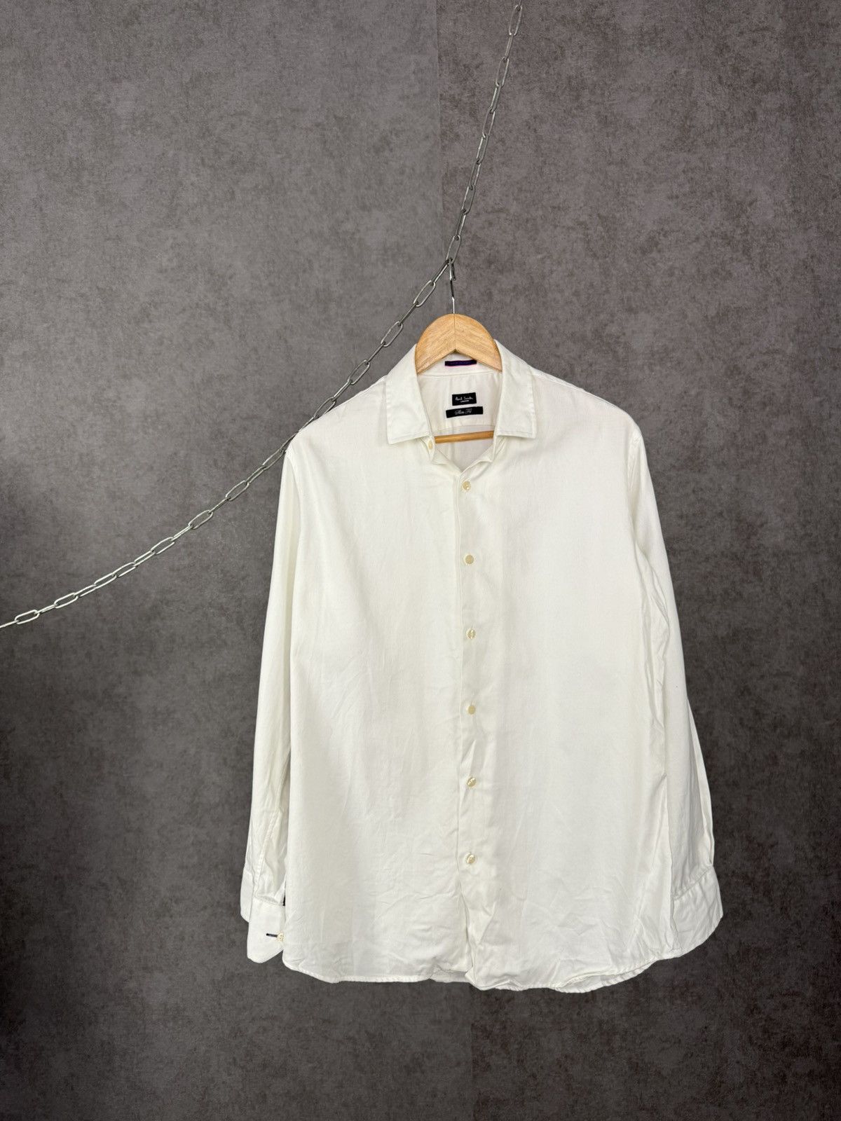 Paul Smith Paul Smith designer white shirt Size US L / EU 52-54 / 3 - 1 Thumbnail