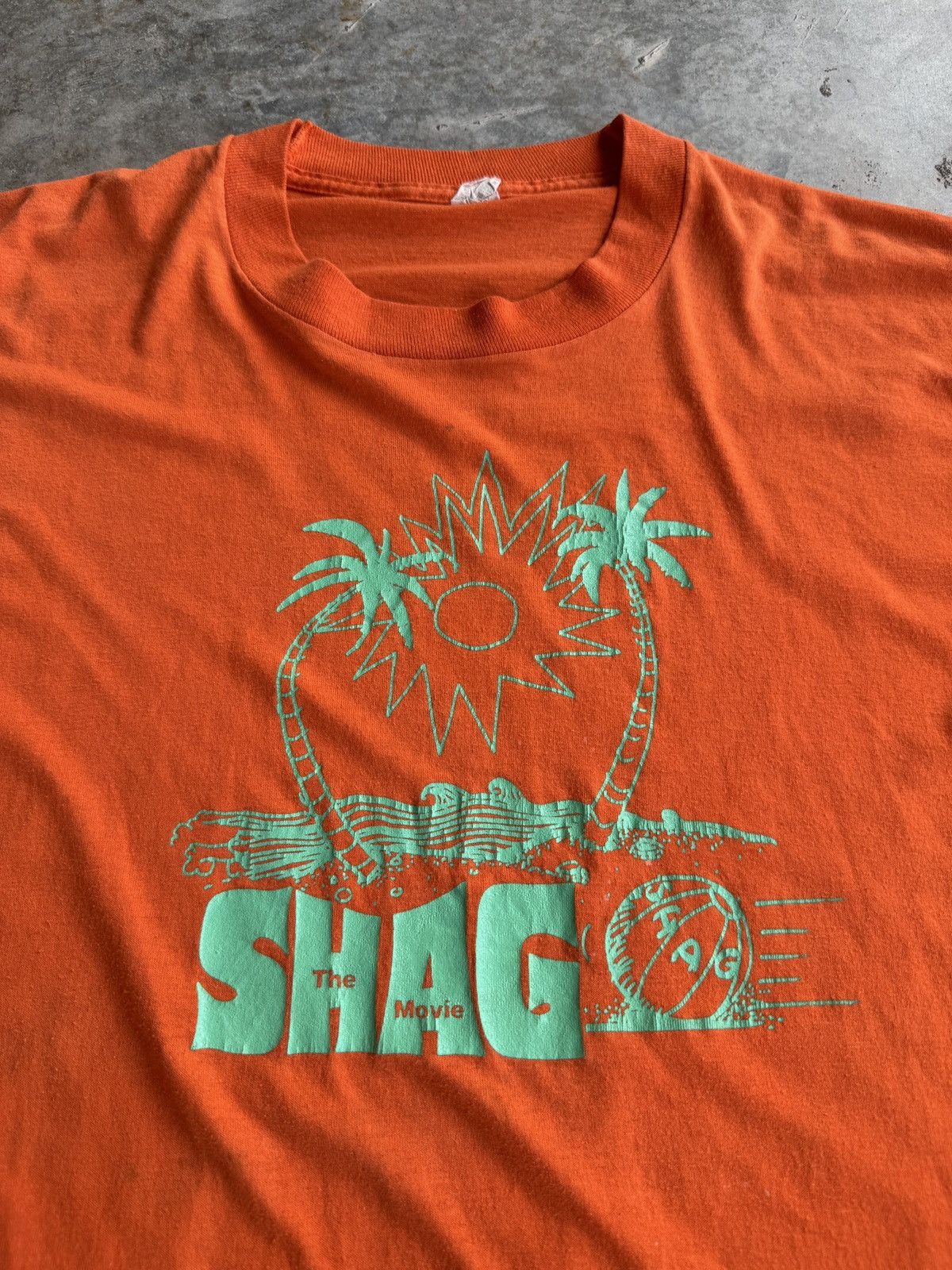 Band Tees × Vintage *RARE* VINTAGE SHAG THE MOVIE 80s T-SHIRT PROMO FILM Size US XL / EU 56 / 4 - 2 Thumbnail