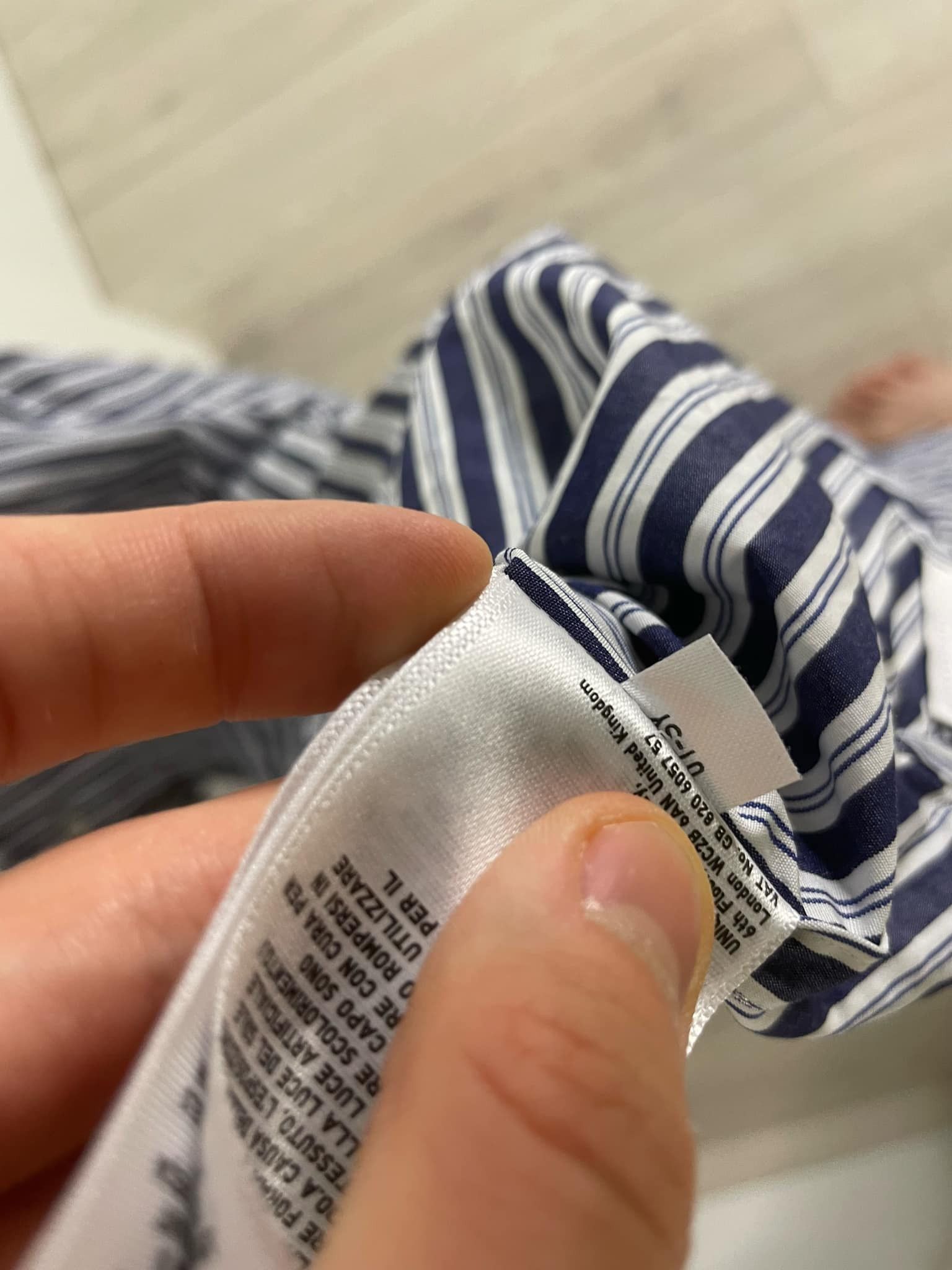 Jil Sander × Uniqlo Jil Sander striped shirt oversized baggy blue white Size US S / EU 44-46 / 1 - 4 Thumbnail