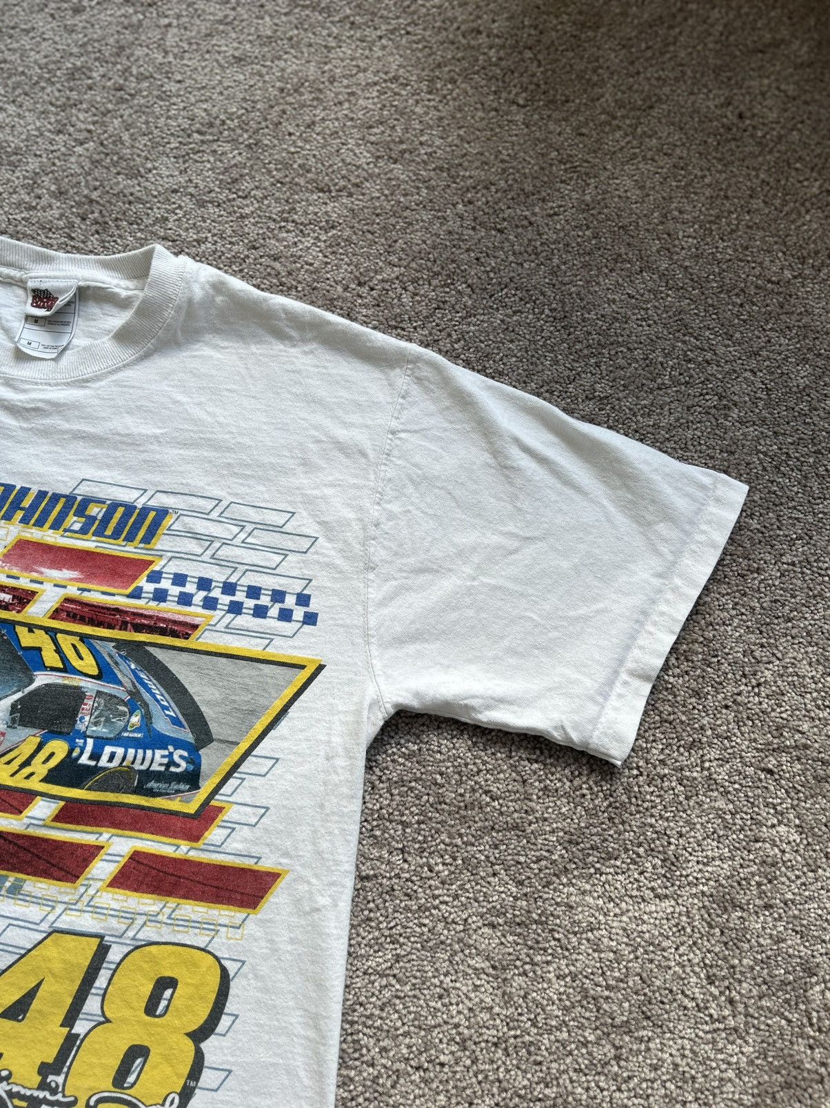 NASCAR × Vintage 2004 Jimmy Johnson Graphic Tee Size US S / EU 44-46 / 1 - 4 Thumbnail