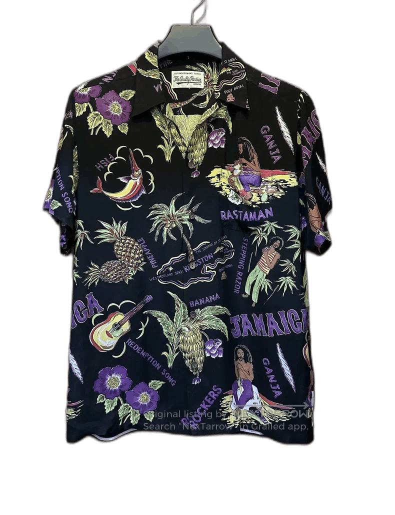 Wacko Maria Wacko Maria Jamaican Culture Short Sleeve Shirt Size US L / EU 52-54 / 3 - 1 Thumbnail