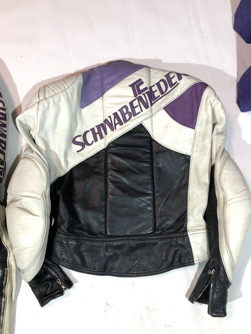 Sports Specialties Schwabenleder Racing Moto Track Suit Leather Vintage Size US L / EU 52-54 / 3 - 12 Thumbnail