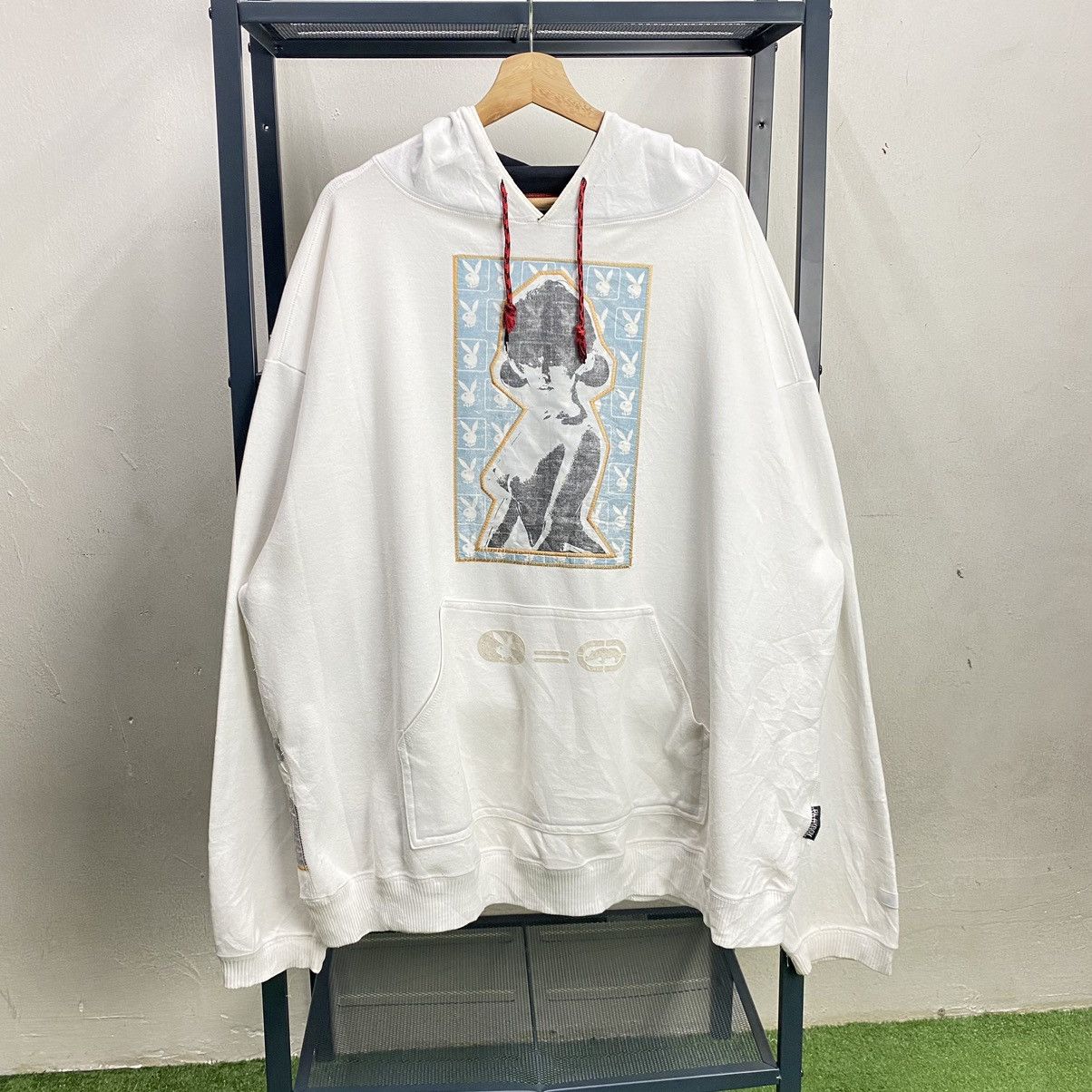 Ecko Unltd. × Playboy × Vintage VERYRARE!! Vintage Ecko x Playboy Big Logo Hoodies Size XXL Size US XXL / EU 58 / 5 - 1 Thumbnail