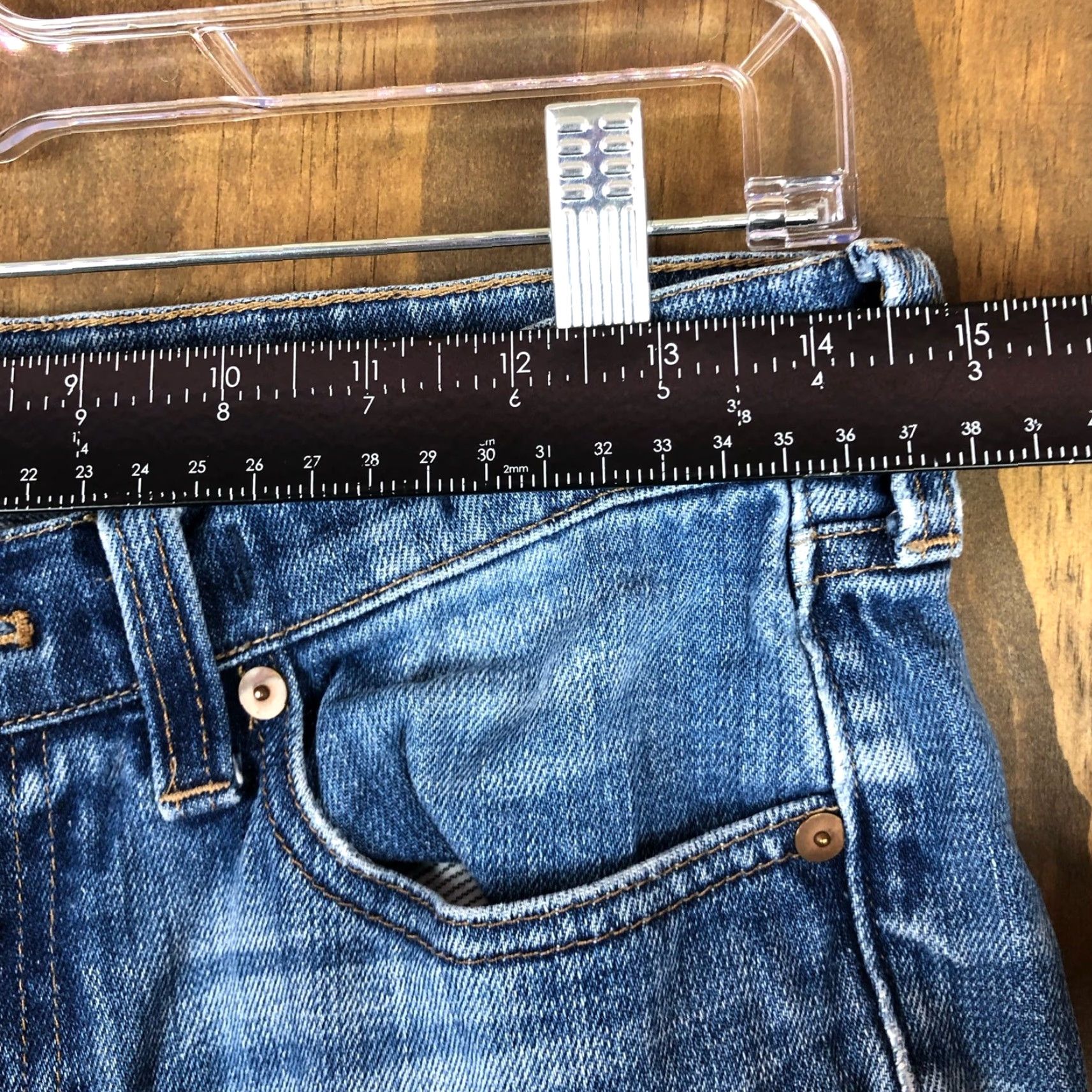 Madewell Madewell Jeans Blue Distressed Stretch Boyjean 26 Women's Regular Denim Mid Rise 28in Inseam 5-Pocket Size 26 Size 26" / US 2 / IT 38 - 6 Thumbnail