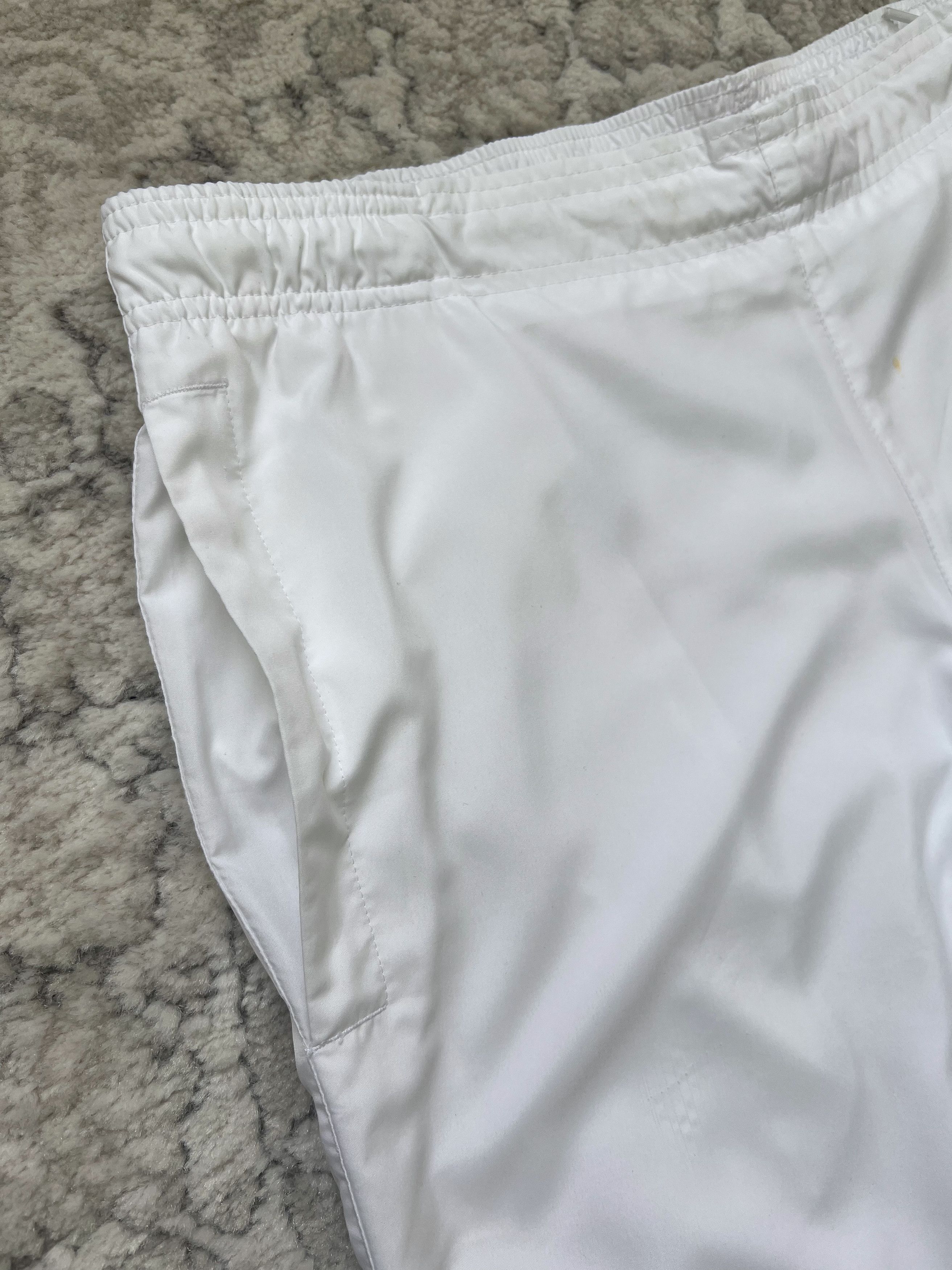 Puma Puma White Track Pants – Gold/Silver Logos – Y2K Style Size US 32 / EU 48 - 6 Thumbnail