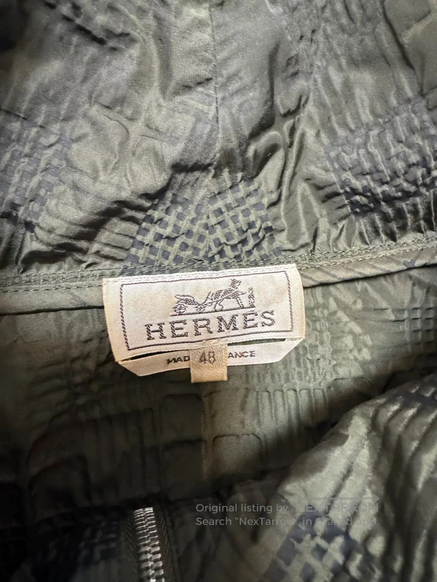 Hermes Hermes Windproof Rain Jacket Outerwear. Size US XL / EU 56 / 4 - 7 Thumbnail