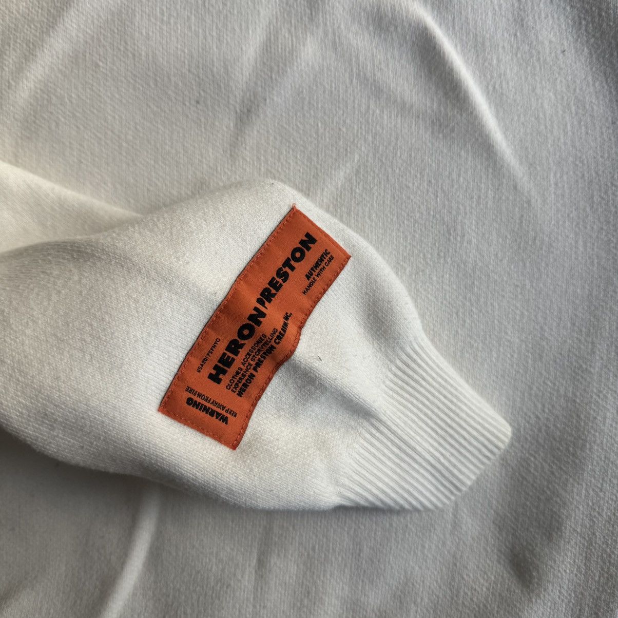 Heron Preston Heron Preston - Style White Sweater FW18 Size US L / EU 52-54 / 3 - 5 Thumbnail
