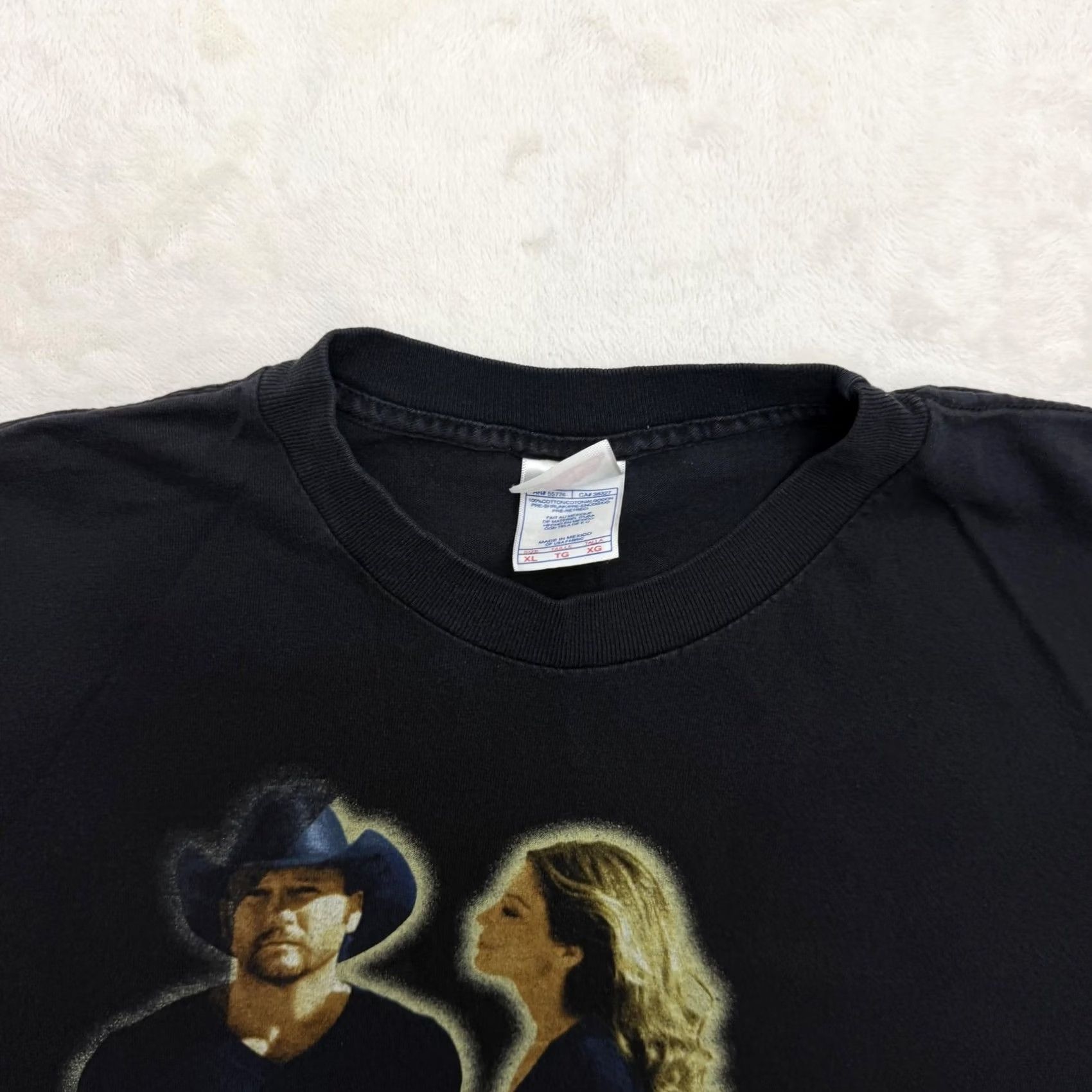 Vintage VINTAGE Tim McGraw Faith Hill Soul2Soul Tour 2007 Shirt Mens XL Black Country Music Tee Size US XL / EU 56 / 4 - 4 Thumbnail