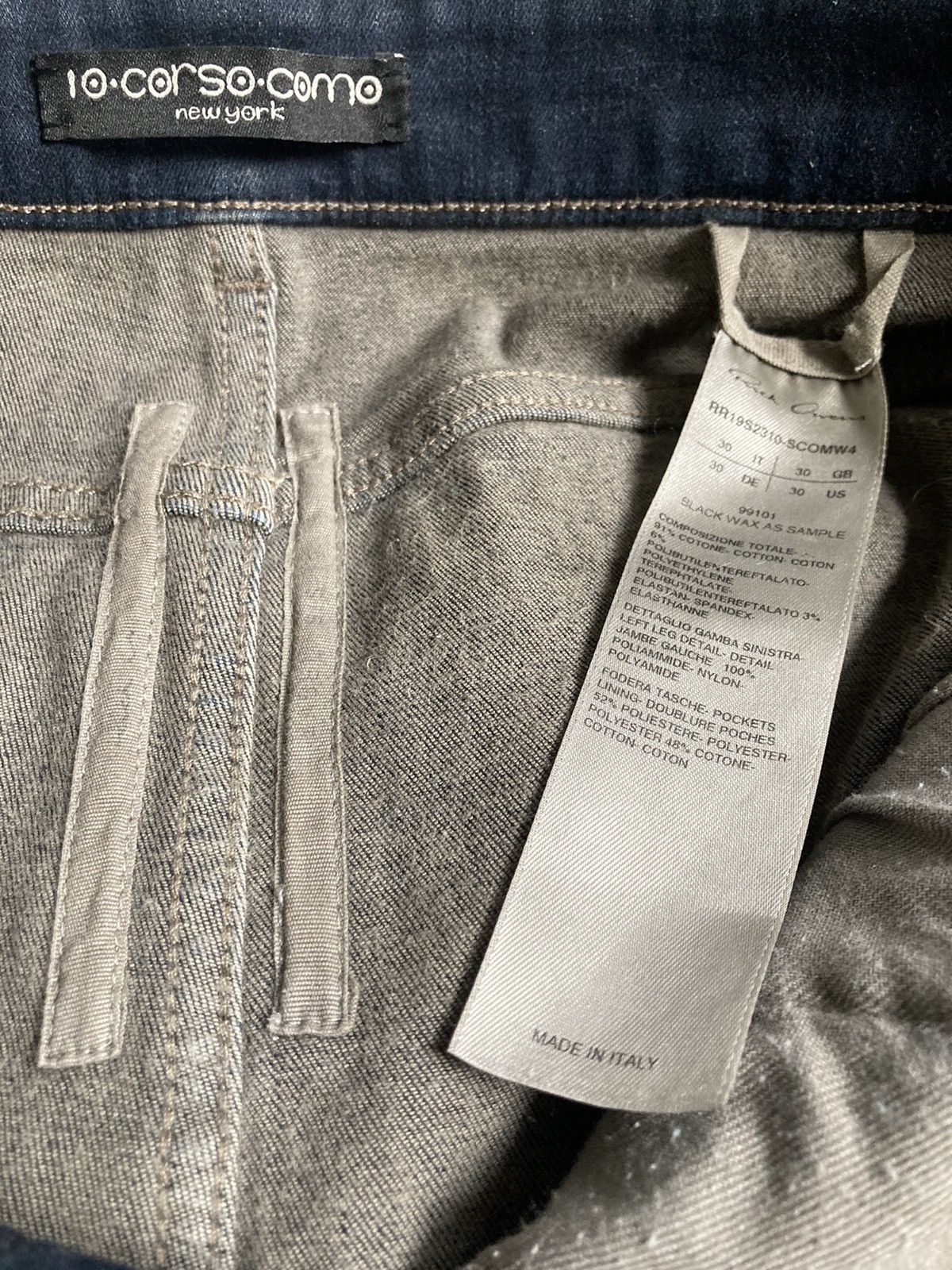 Rick Owens Rick Owens Babel cropped Tyrone cut Size US 30 / EU 46 - 5 Thumbnail