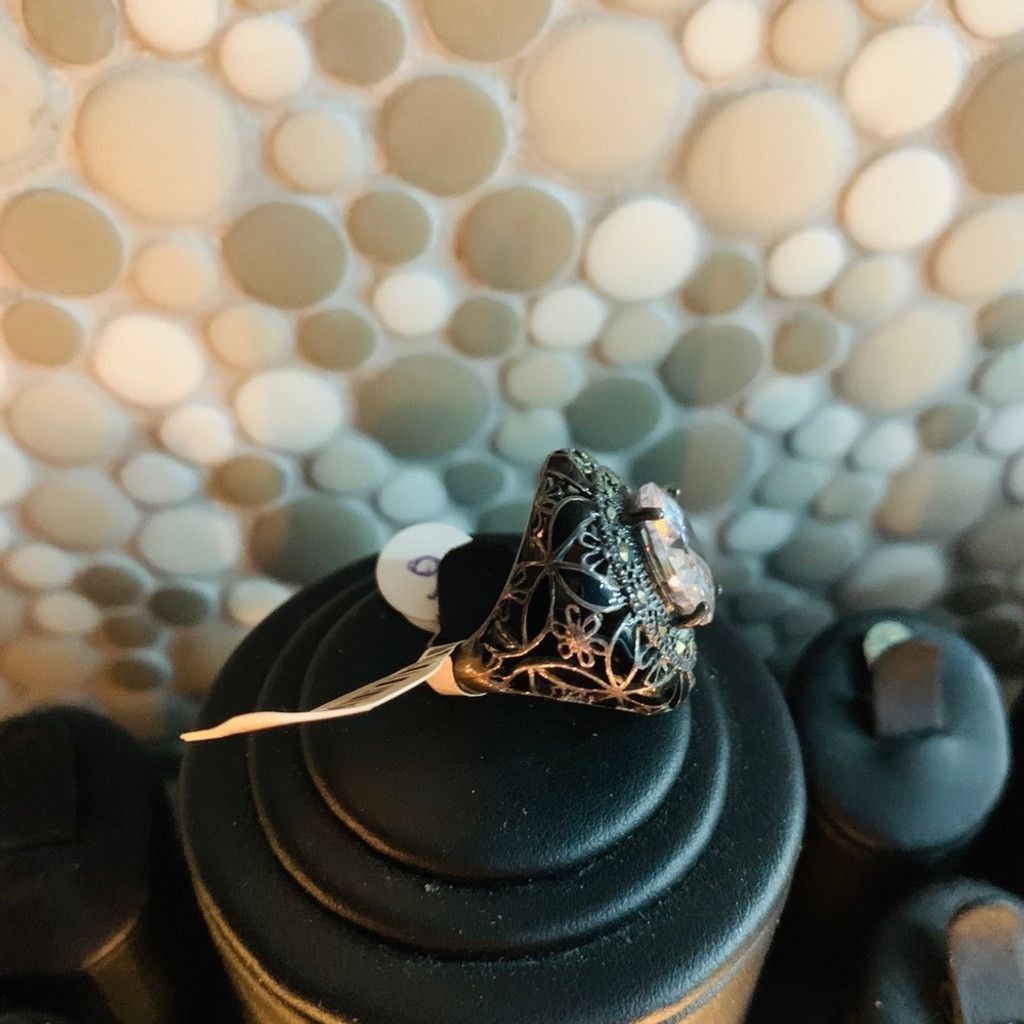 Other Sterling Silver Ring with CZ size 6 💍 Size ONE SIZE - 4 Thumbnail