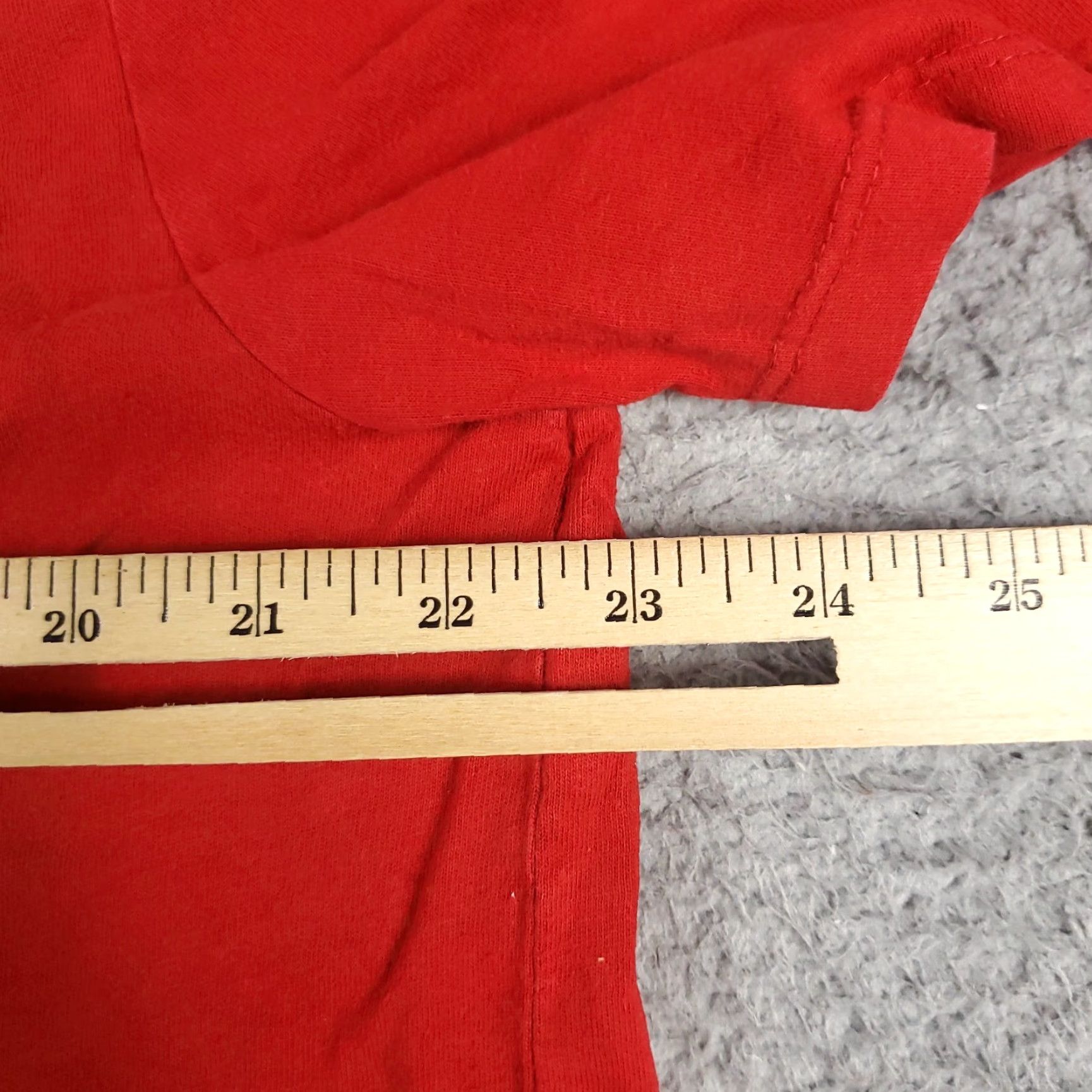 Tommy Hilfiger Tommy Hilfiger T Shirt Mens Size Large Red Short Sleeve Crew Neck Cotton Logo Solid Casual Clothing Mens L Red Size US L / EU 52-54 / 3 - 5 Thumbnail