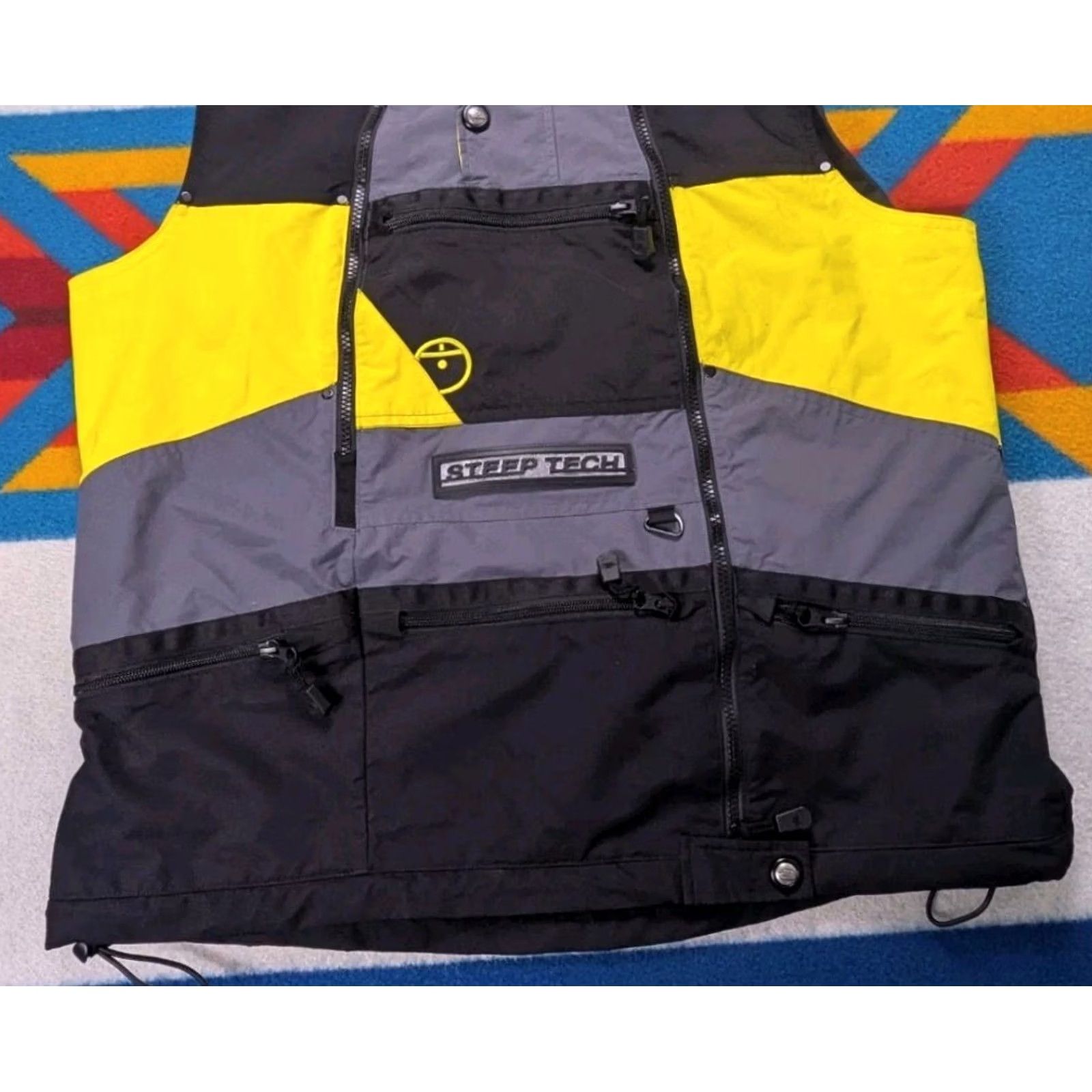 The North Face The North Face Steep Tech Scott Schmidt Vest Hooded Utility Apogee Medium Yellow Mens Size US M / EU 48-50 / 2 - 3 Thumbnail