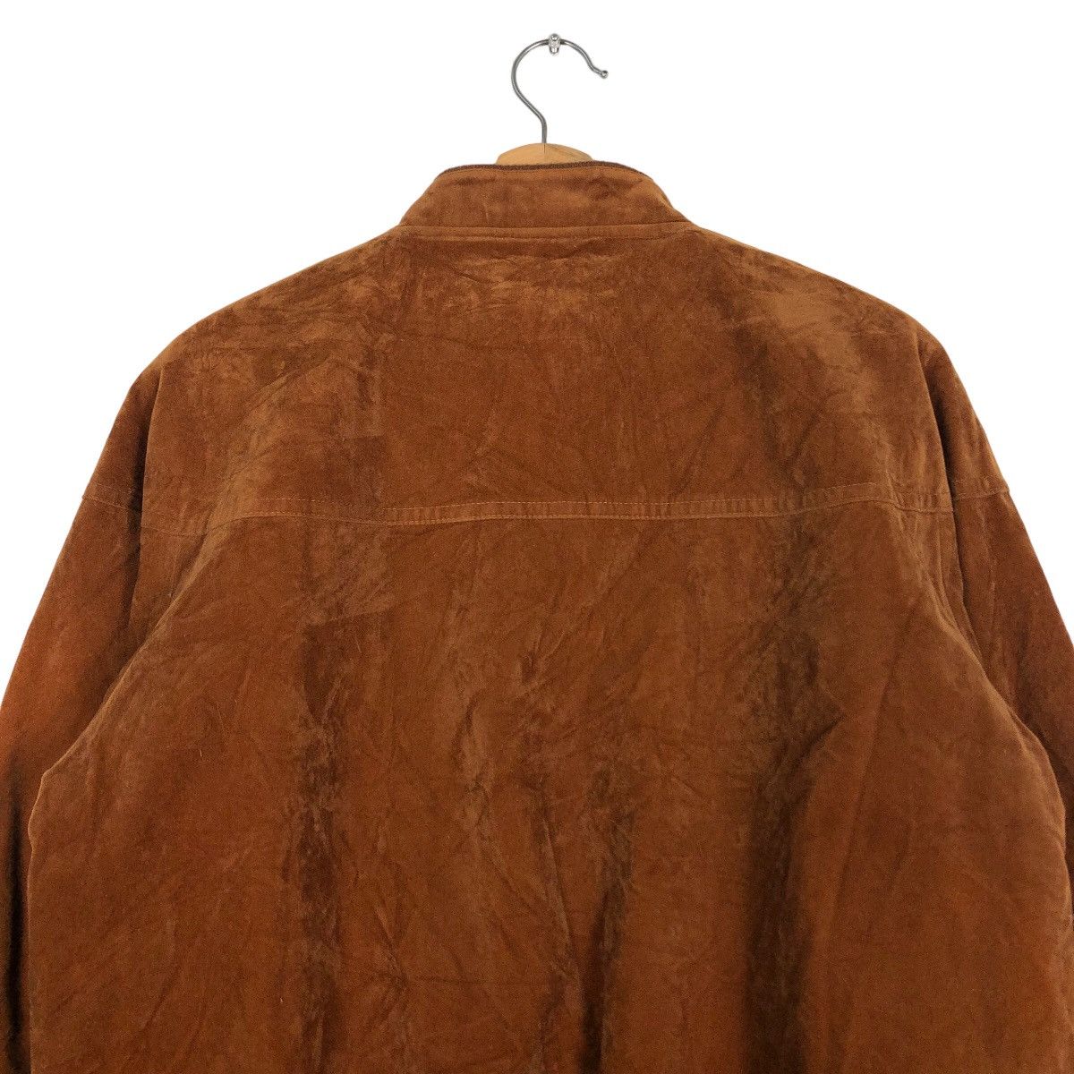 Japanese Brand 🔥Riot Riot Vintage Bomber Jacket Suede Leather Rick Owens Size US L / EU 52-54 / 3 - 9 Thumbnail