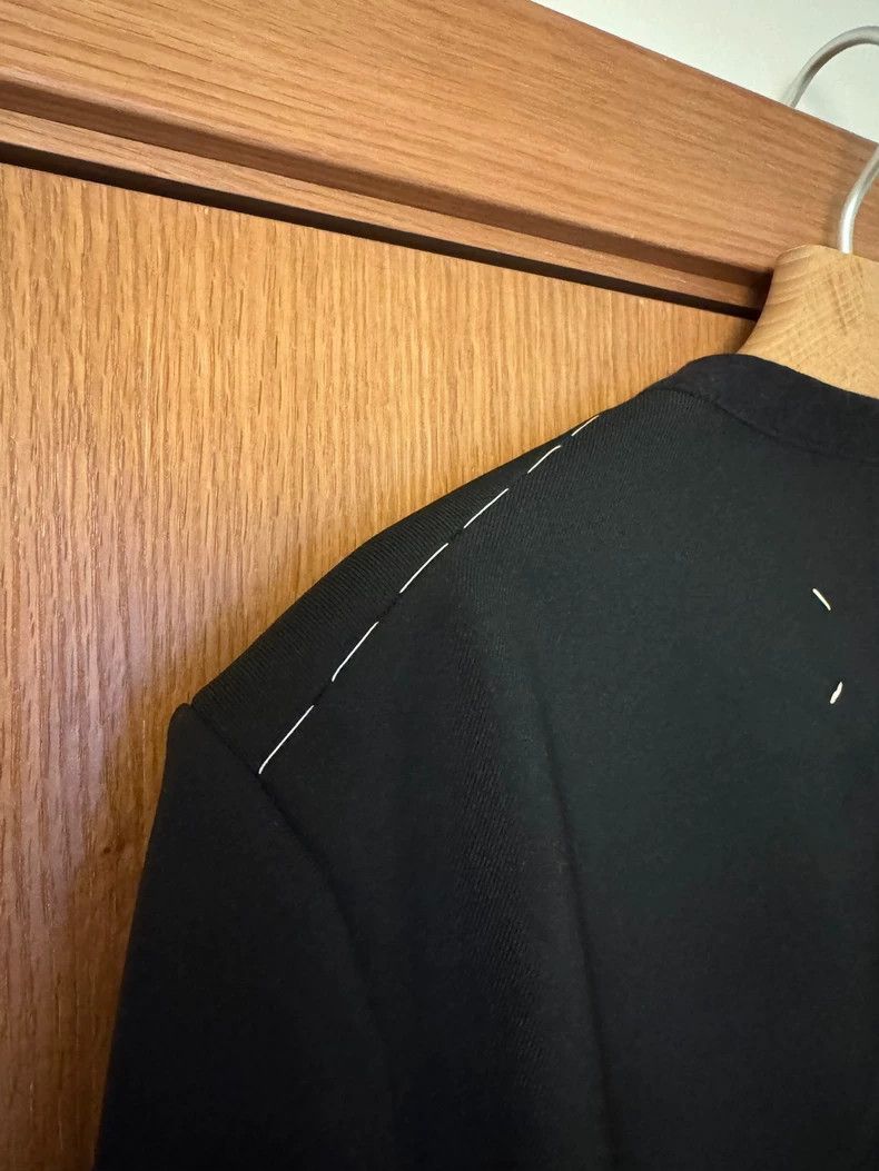 Maison Margiela Maison Margiela Black collarless suit coat 2502-Nextarrow Size US M / EU 48-50 / 2 - 5 Thumbnail