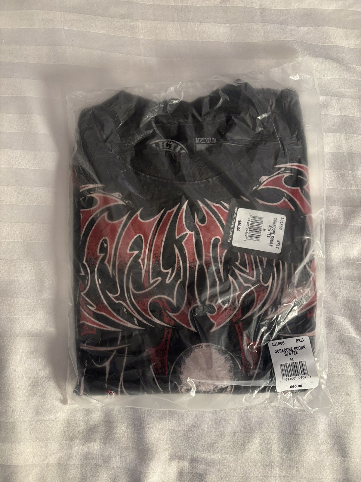 Ken Carson Affliction Clothing Complexcon Gorecore Scorn Tee