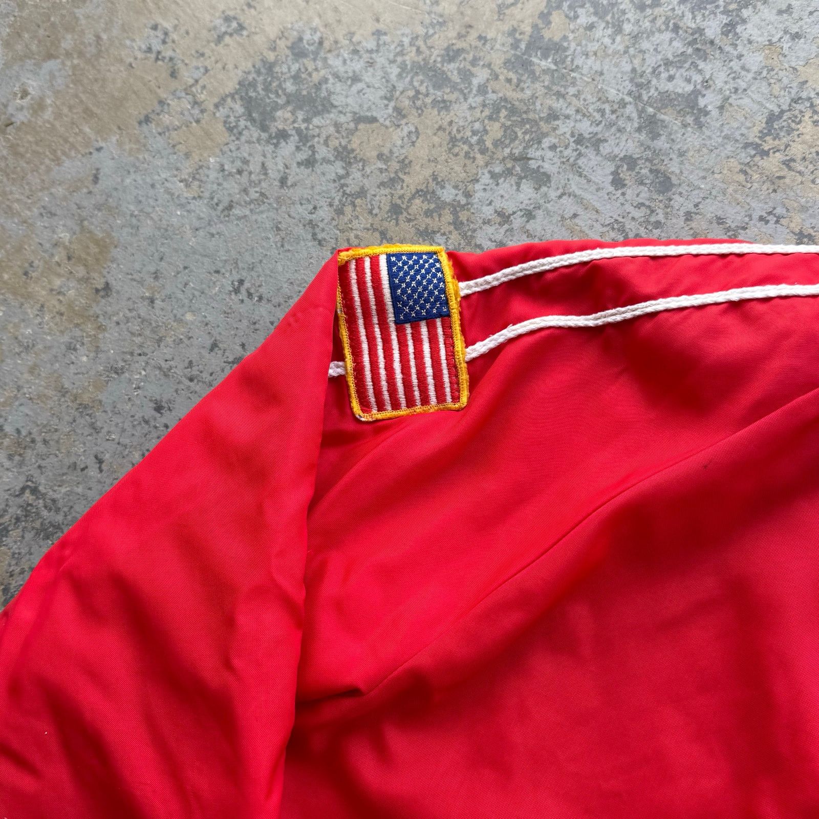 Vintage Vintage 1970’s Ford Cobra Mustang Racing Jacket Nylon Size US L / EU 52-54 / 3 - 3 Thumbnail