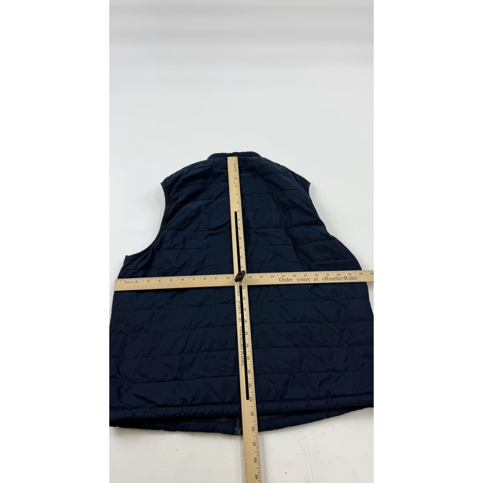 Banana Republic Banana Republic Vest Mens M Blue Quilted Full Zip Insulated Pockets Size US M / EU 48-50 / 2 - 7 Thumbnail