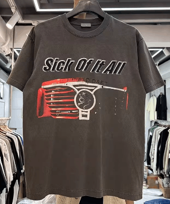 Japanese Brand × Vintage "Sick Off-M" T-shirt Size US M / EU 48-50 / 2 - 1 Thumbnail