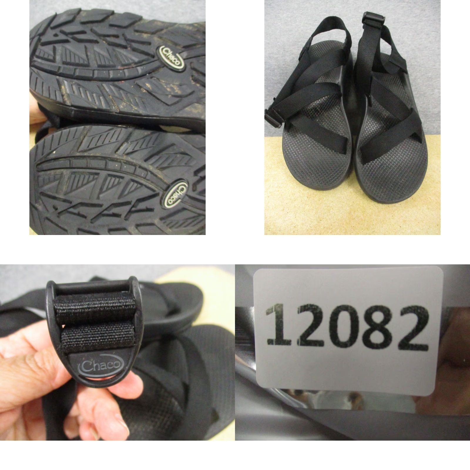 Chaco VINTAGE Chaco Banded Z/Cloud Sz US 9 M EU 42 Men's Sports Sandals Solid Black JCH106829 Size US 8 / IT 38 - 8 Thumbnail