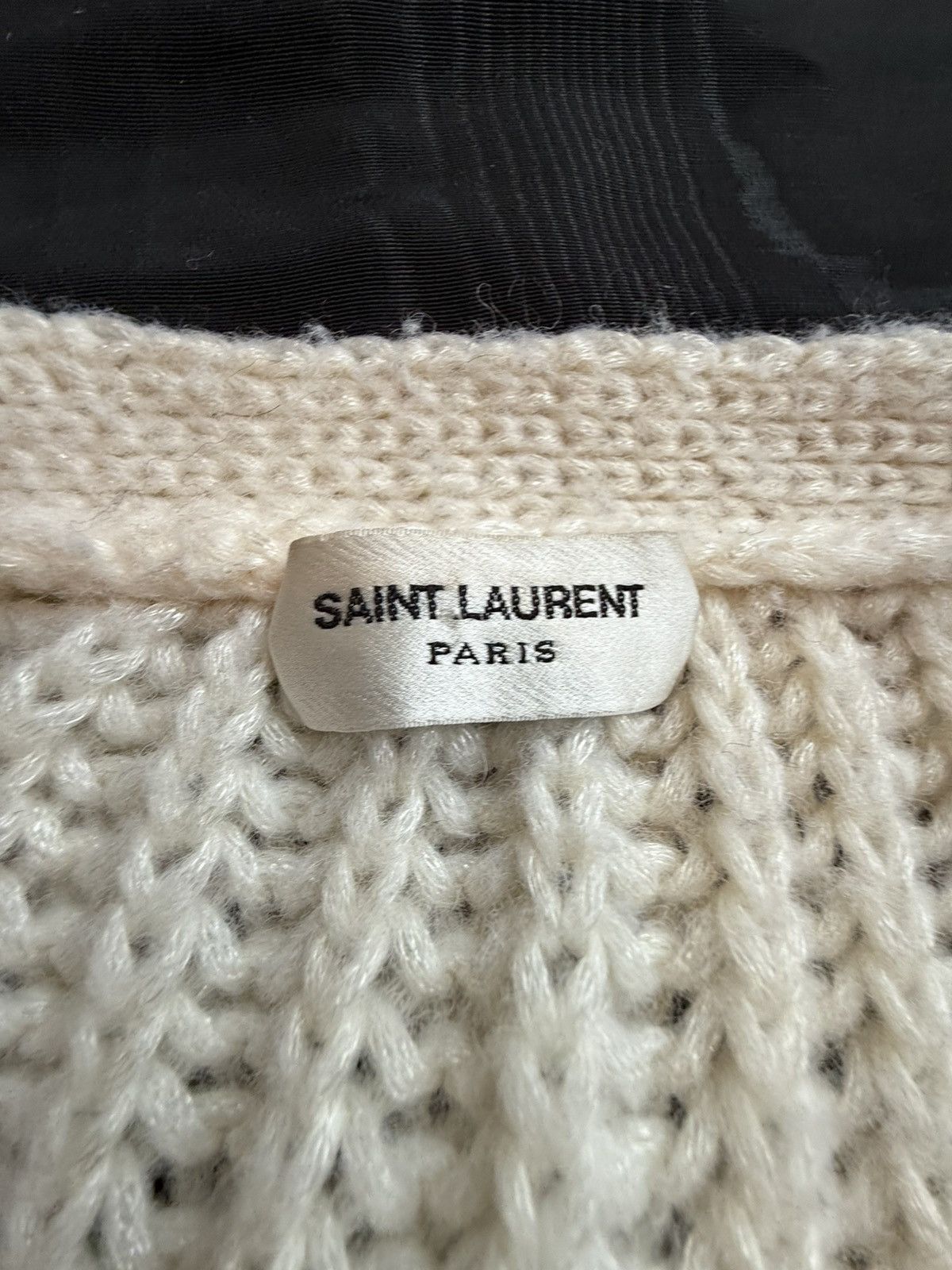 Saint Laurent Paris SS16 Saint Laurent surf sound Hedi destroyed cardigan XL Size US XL / EU 56 / 4 - 23 Thumbnail