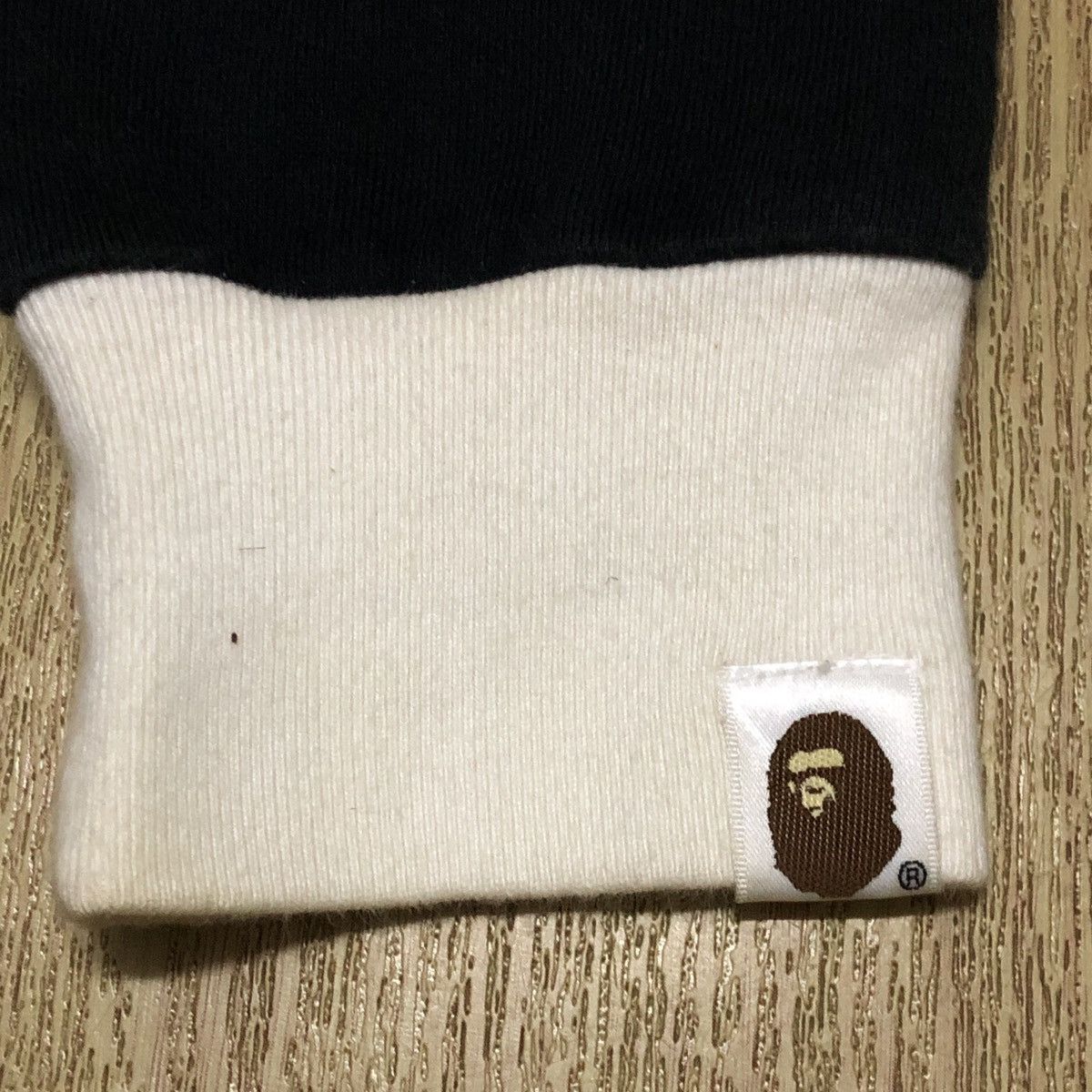 Bape A Bathing Ape Bape Crest Striped Polo Rugby Longsleeve Size US M / EU 48-50 / 2 - 6 Thumbnail