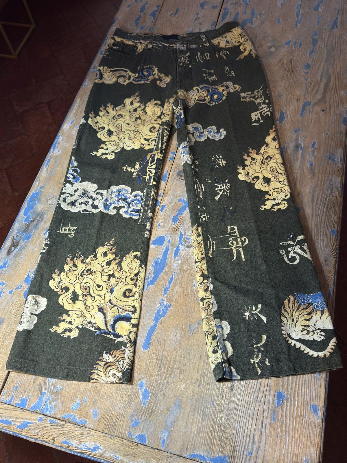 Just Cavalli Oriental Just Cavalli Denim Y2 Size 28" / US 6 / IT 42 - 1 Thumbnail