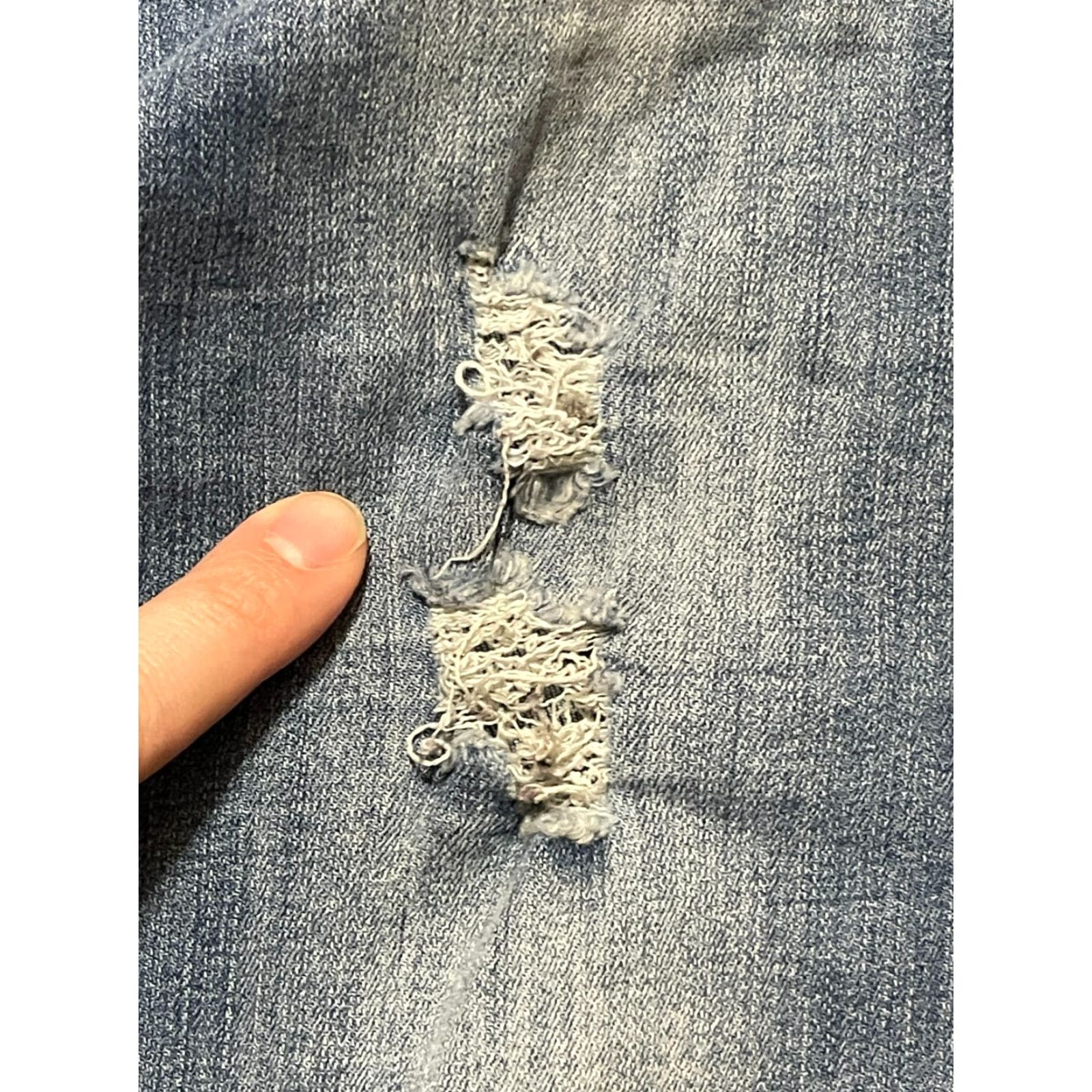 Vintage !it Jeans Women's 12 Blue Denim Kimmie Extreme High Rise Skinny Ankle Jeans Womens Skinny 28in Inseam Regular Size 12 Blue Denim Size 34" / US 12 / IT 48 - 5 Thumbnail