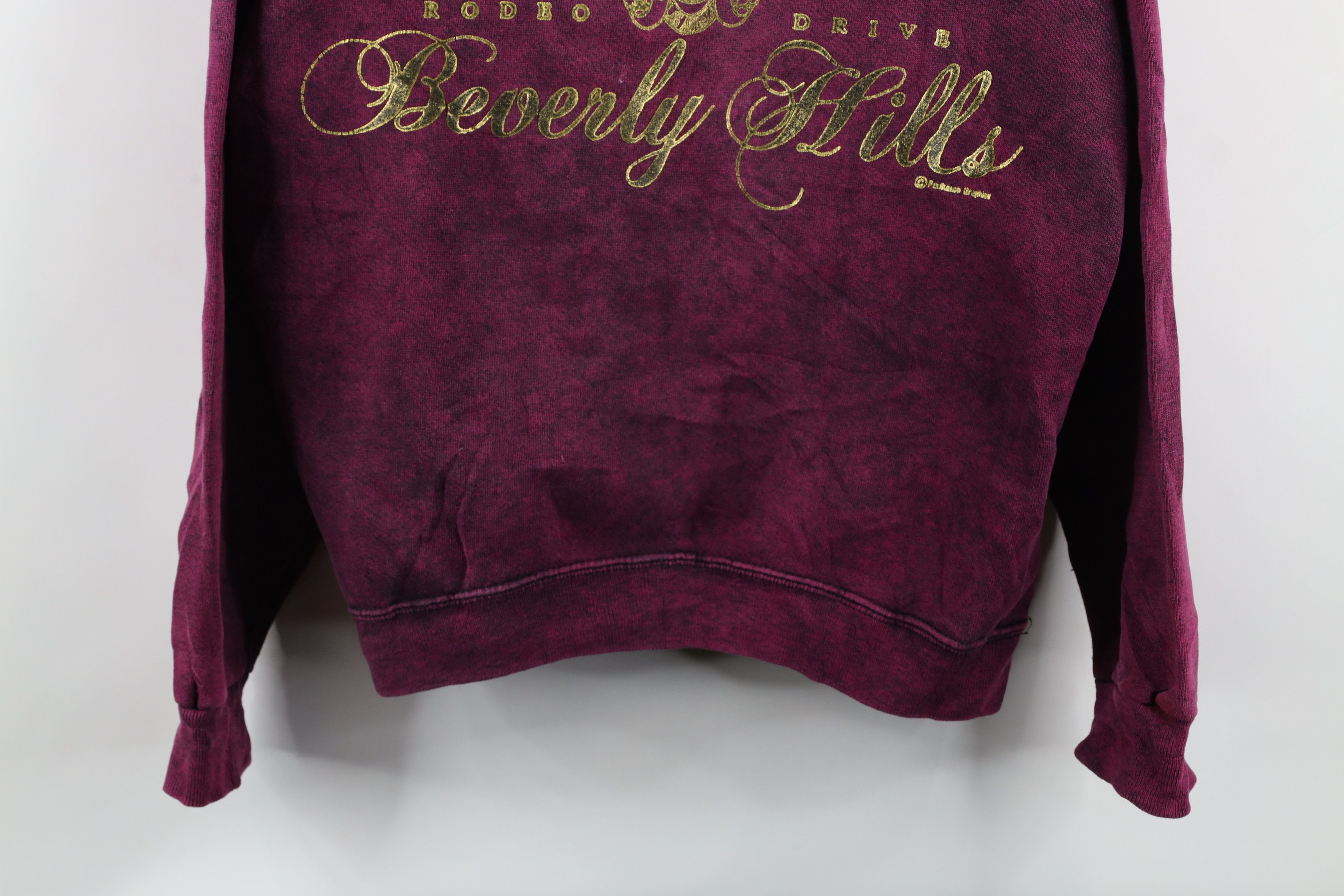 Vintage Vintage 90s Streetwear Hills Acid Wash Sweatshirt USA Size M / US 6-8 / IT 42-44 - 3 Thumbnail